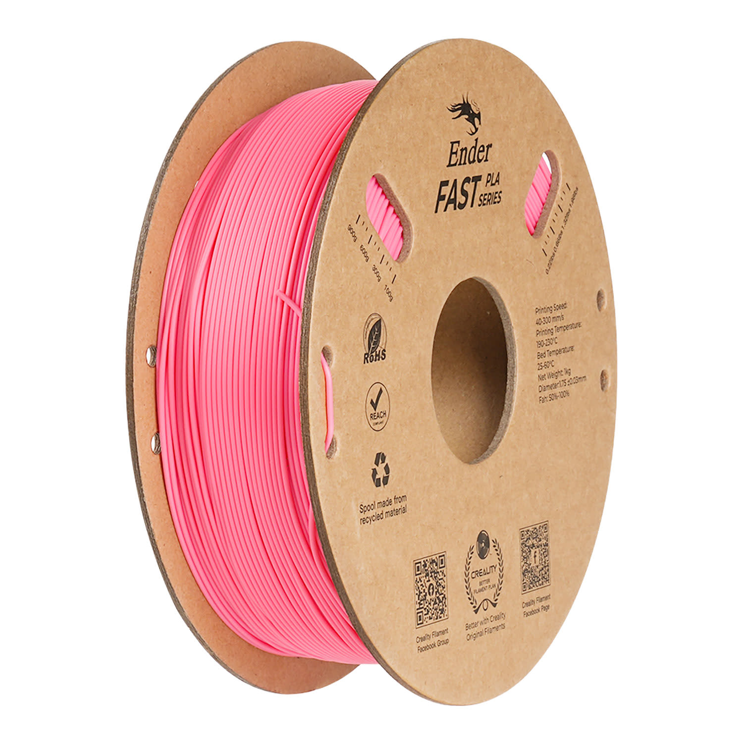 Creality Ender Fast PLA Filament Ροζ 1,75 mm