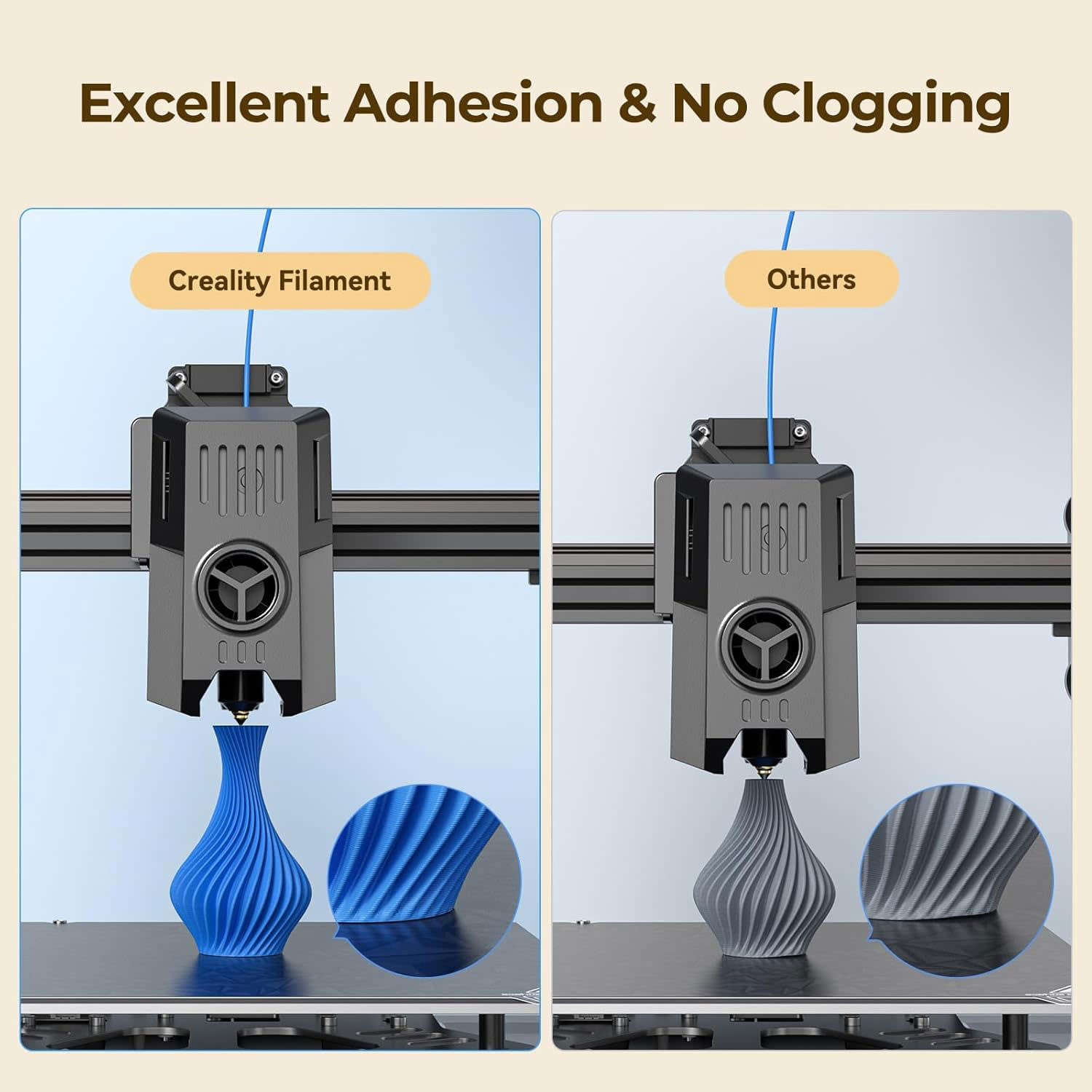 Κάνε κλικ για να δεις την εικόνα 4 του Creality Ender Fast PLA Filament Μαύρο 1,75 mm
