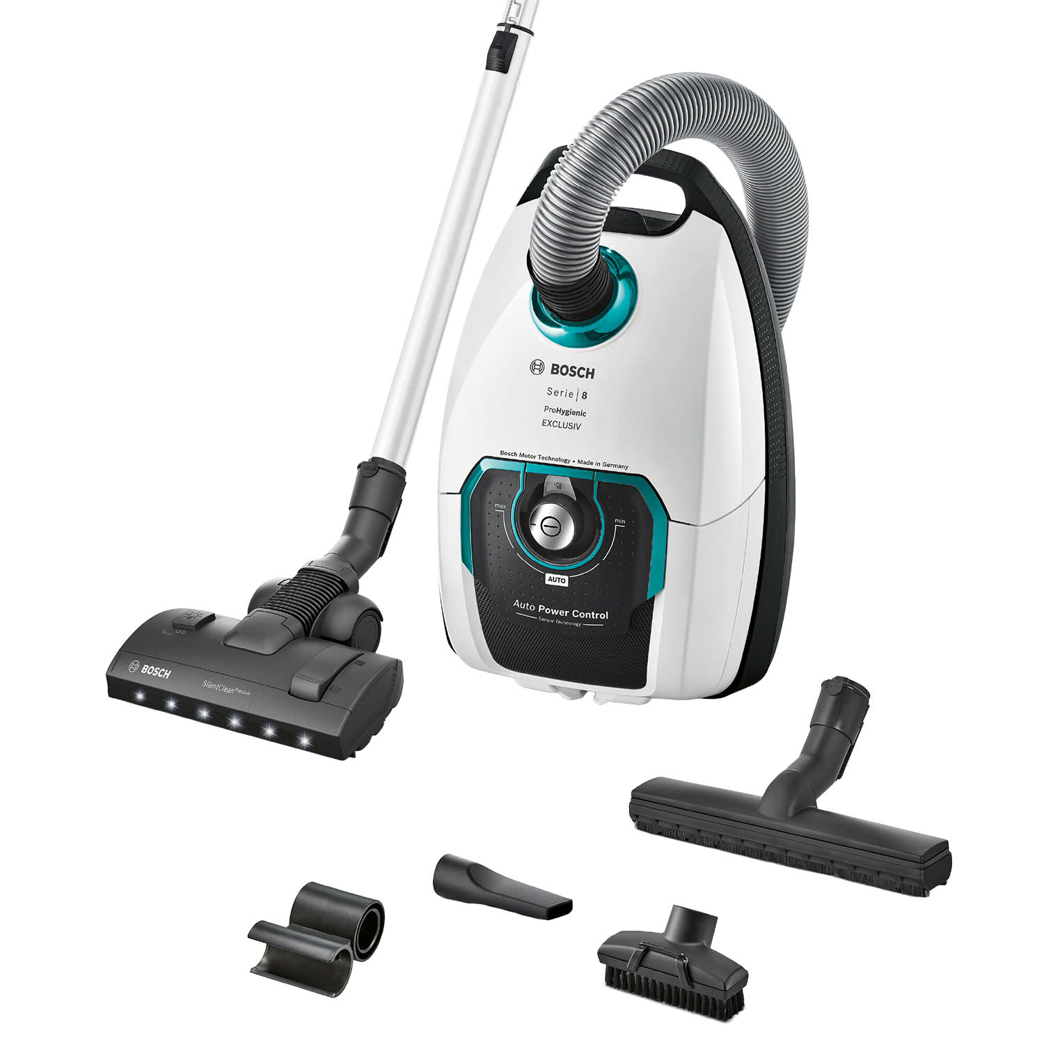 Bosch Σκούπα Με Σακούλα BGL8HYG0L ProHygienic