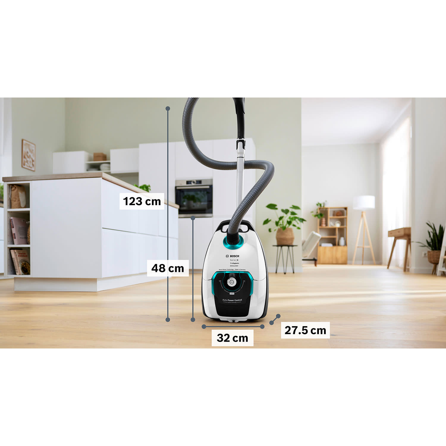 Κάνε κλικ για να δεις την εικόνα 8 του Bosch Σκούπα Με Σακούλα BGL8HYG0L ProHygienic
