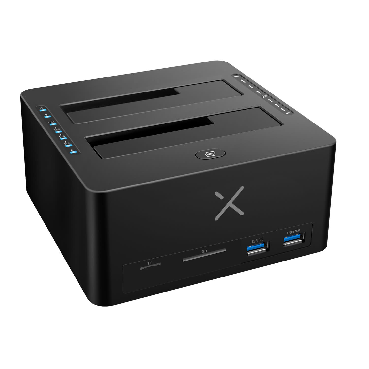 Κάνε κλικ για να δεις την εικόνα 1 του Turbo-X Docking Station 2.5/3.5" 2x USB 3.0 Clone