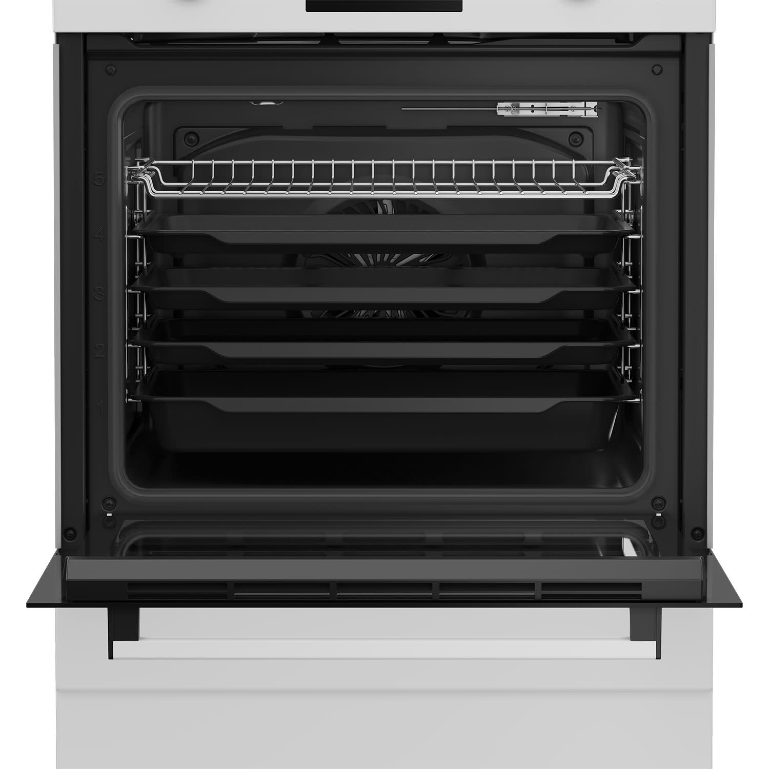 Εικόνα 5 του Beko FBMA6930GW Κουζίνα Επαγωγική