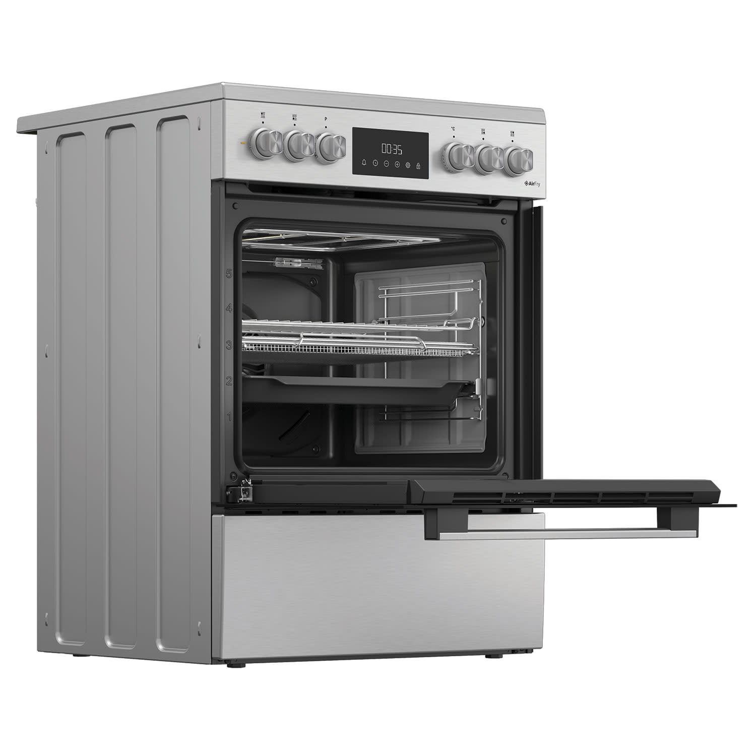 Κάνε κλικ για να δεις την εικόνα 3 του Whirlpool W6V8LCSATX1 Κουζίνα Κεραμική