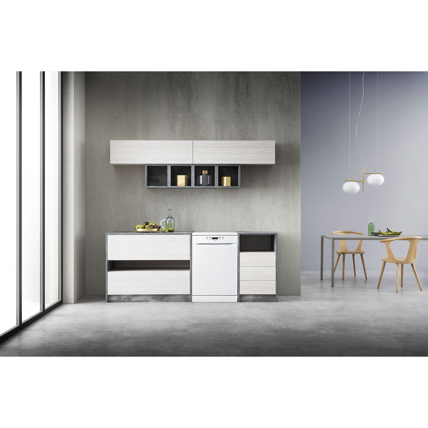 Εικόνα 3 του Whirlpool WH2FFC14BN6W Πλυντήριο Πιάτων Ελεύθερο 60 cm