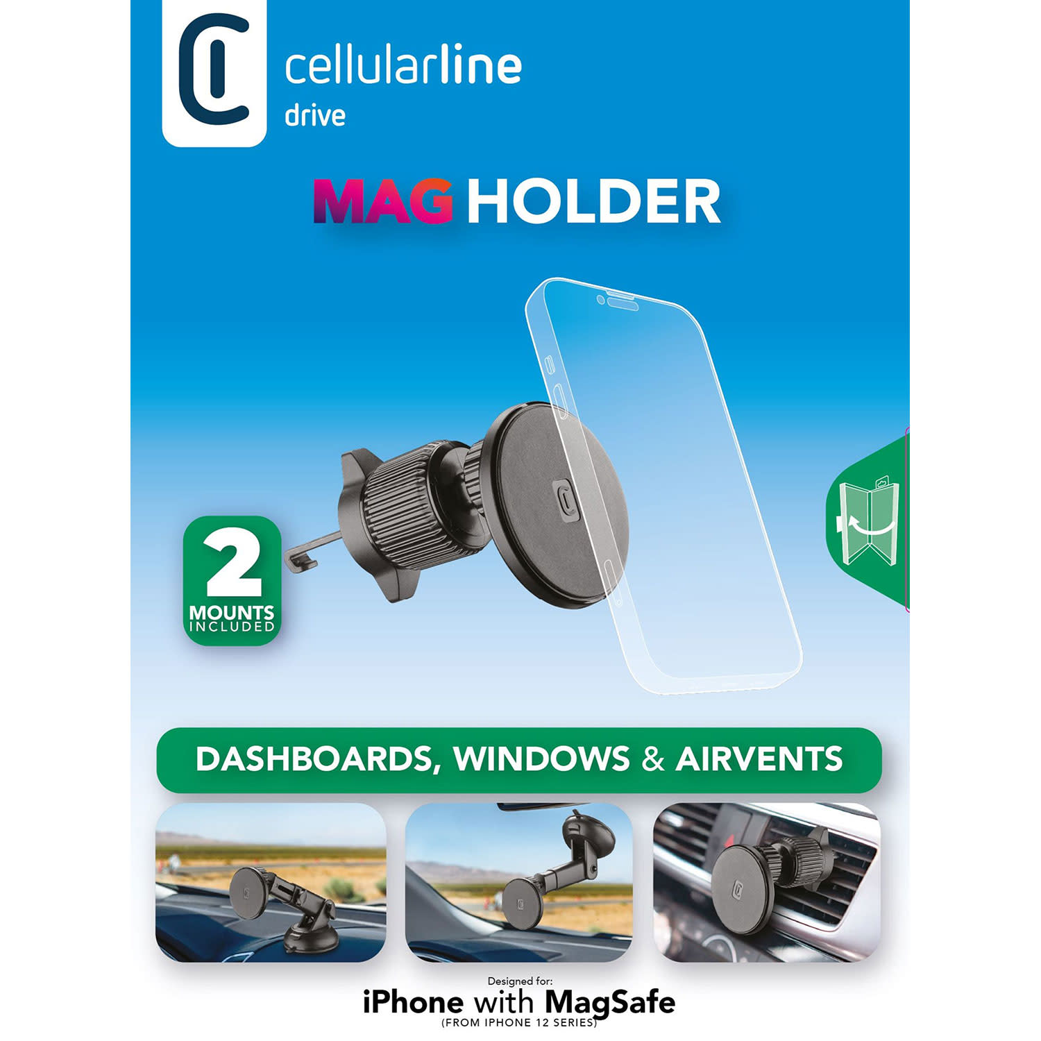 Κάνε κλικ για να δεις την εικόνα 4 του Cellularline Mag Holder