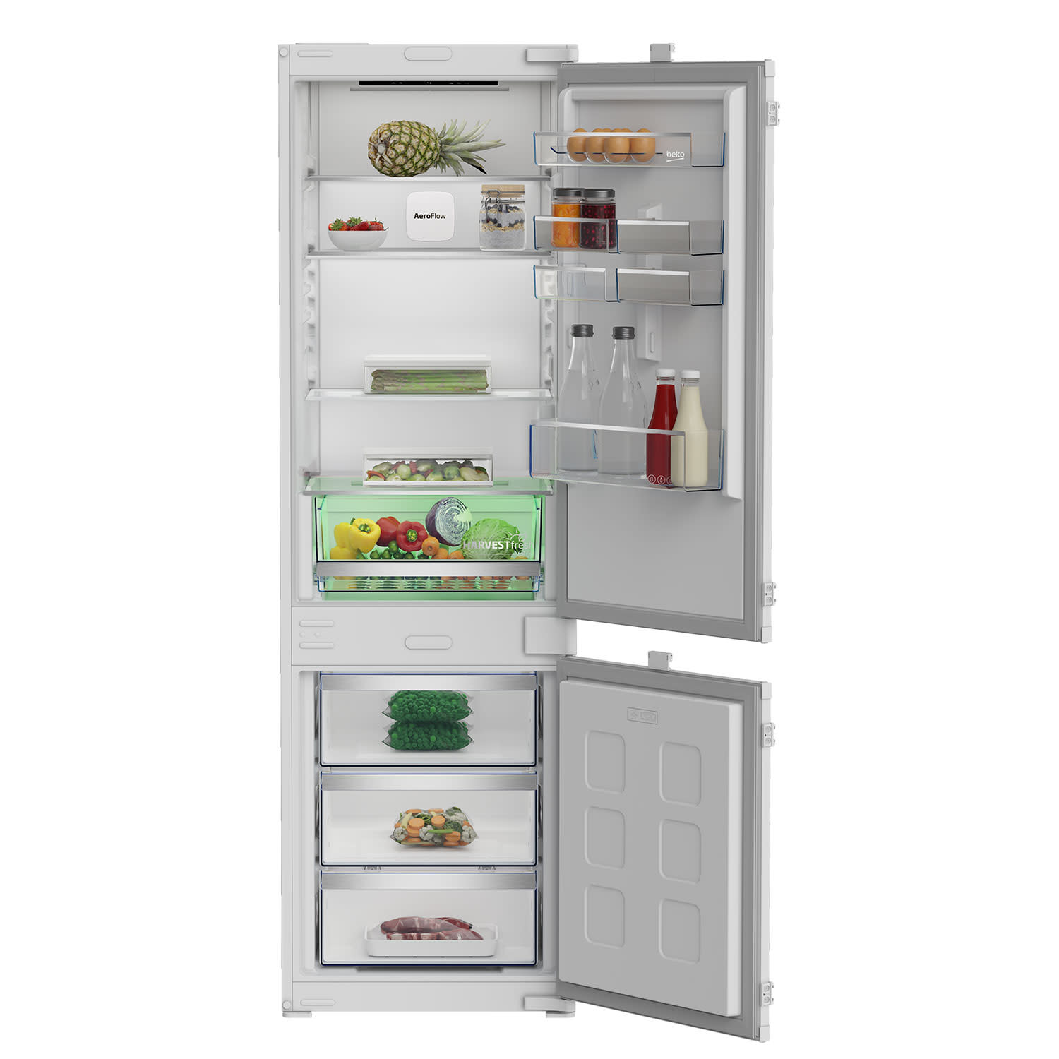 Beko B5BCNA295HS Ψυγειοκαταψύκτης White