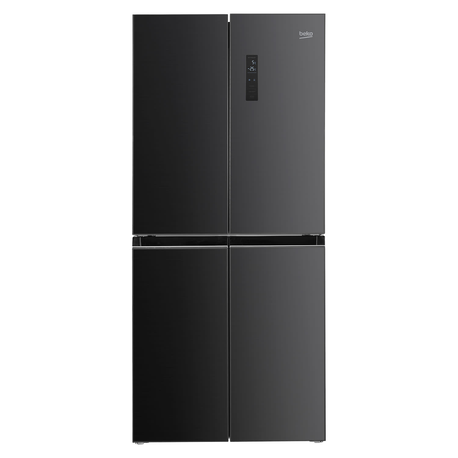 Beko GNO4031GS Ντουλάπα Ανθρακί Γυαλί