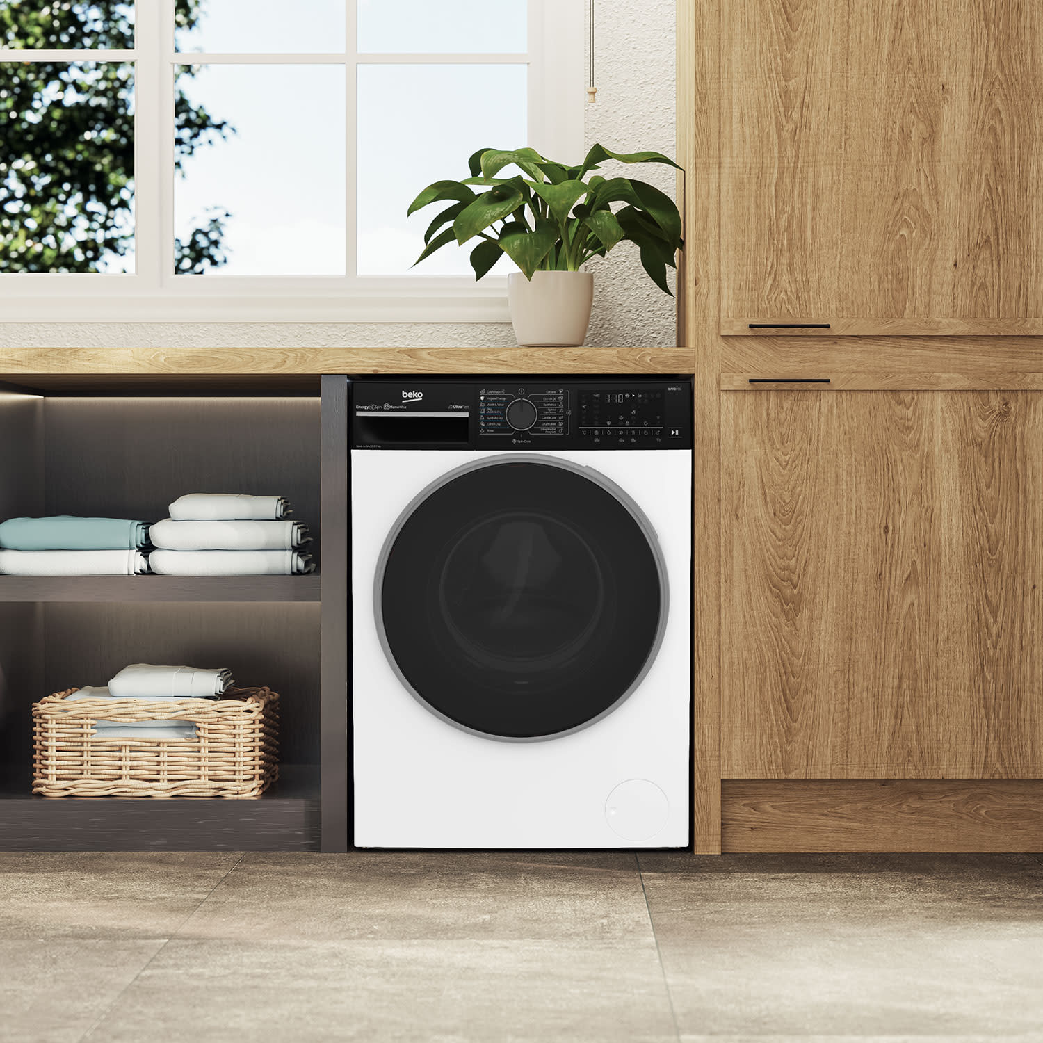 Κάνε κλικ για να δεις την εικόνα 5 του Beko B7DFT6105447W Πλυντήριο-Στεγνωτήριο 10,50 kg / 7 kg