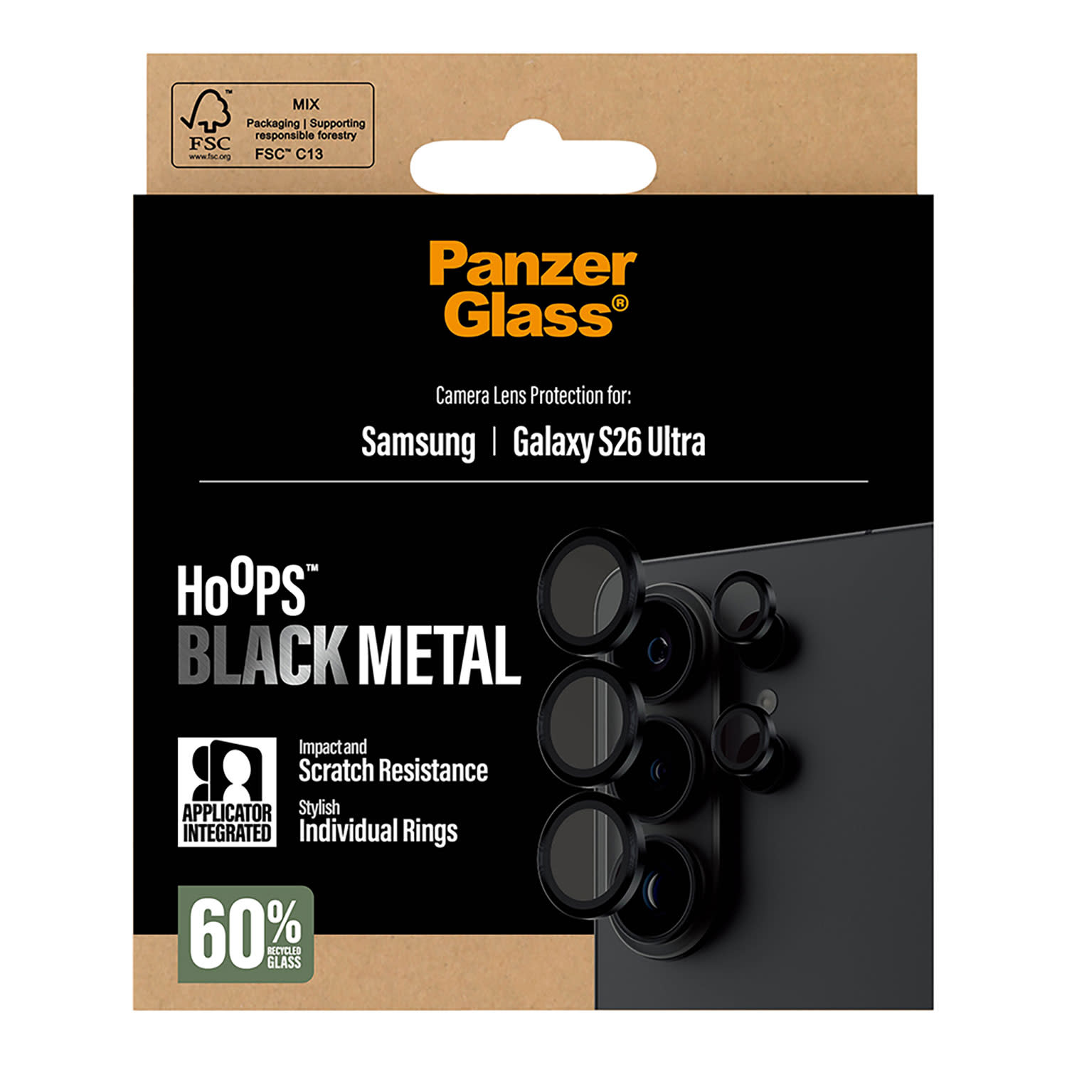 Κάνε κλικ για να δεις την εικόνα 3 του PanzerGlass Hoops Samsung Galaxy S26 Ultra