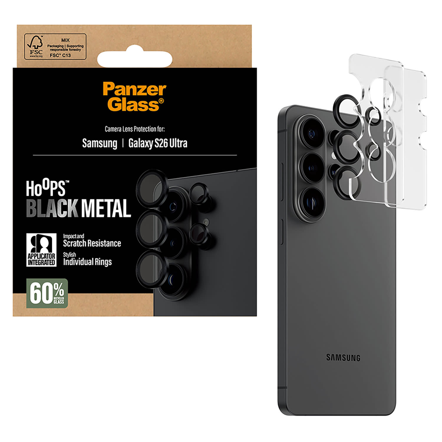 Κάνε κλικ για να δεις την εικόνα 5 του PanzerGlass Hoops Samsung Galaxy S26 Ultra