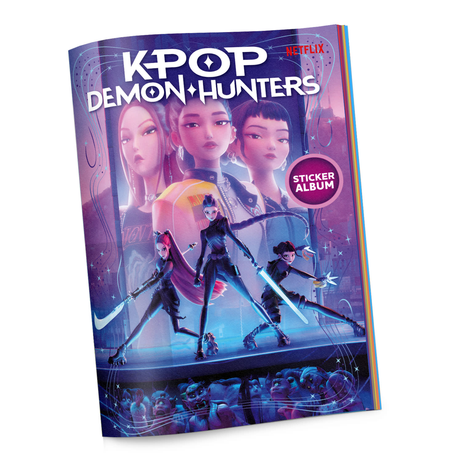 Εικόνα 1 του Giochi Preziosi K-Pop Demon Hunters Album & 10 Stickers