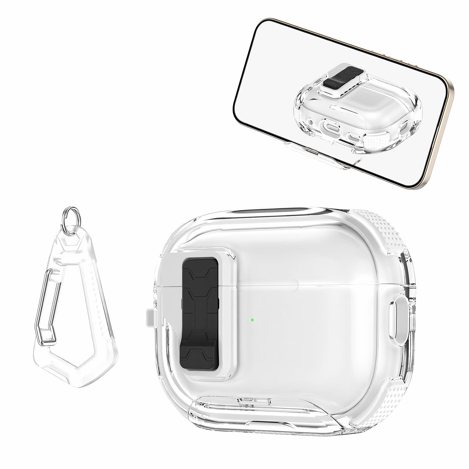Εικόνα 3 του Sentio Θήκη Clear Lock για Airpods  3 Pro