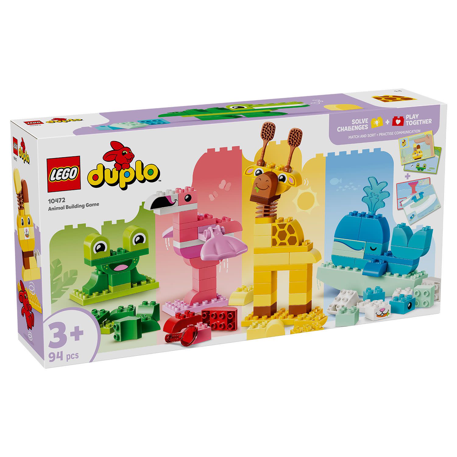 LEGO  DUPLO® Παιχνίδι Κατασκευής Ζώων, Παιχνίδι μάθησης 10472