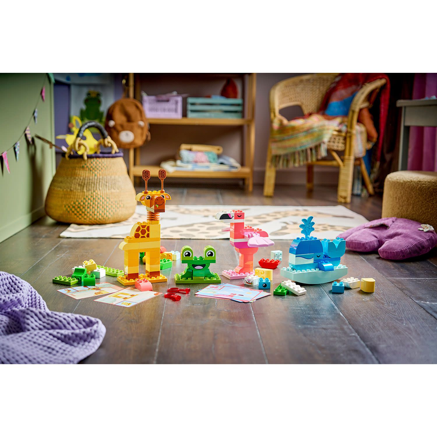 Κάνε κλικ για να δεις την εικόνα 4 του LEGO DUPLO® Παιχνίδι Κατασκευής Ζώων, Παιχνίδι μάθησης 10472