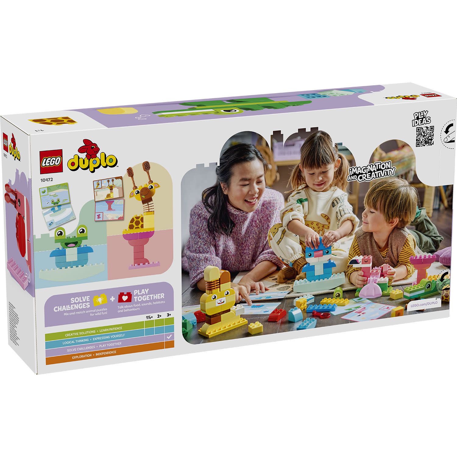 Κάνε κλικ για να δεις την εικόνα 5 του LEGO DUPLO® Παιχνίδι Κατασκευής Ζώων, Παιχνίδι μάθησης 10472