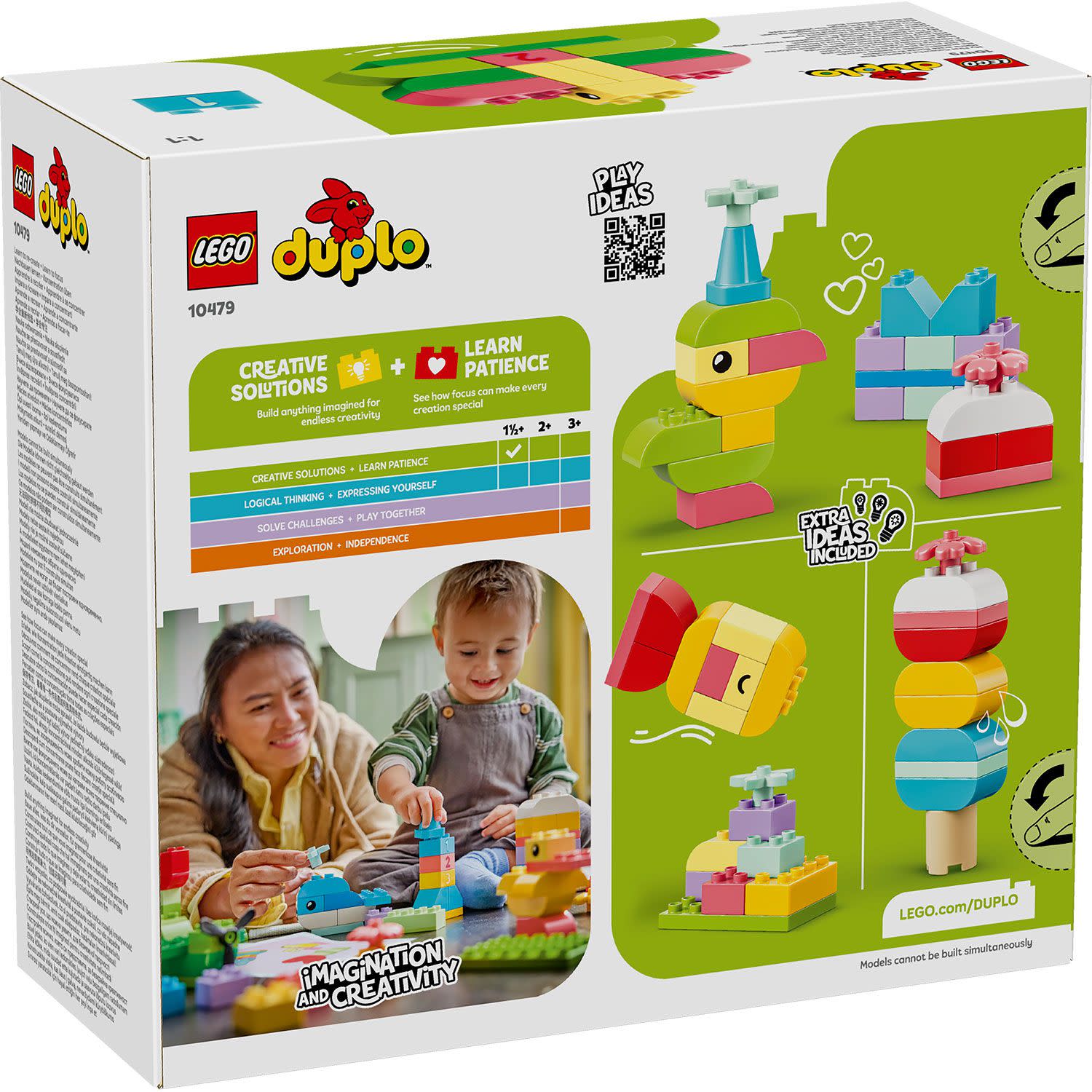 Εικόνα 5 του LEGO  DUPLO® Classic Πολύχρωμο Δημιουργικό Κουτί 10479
