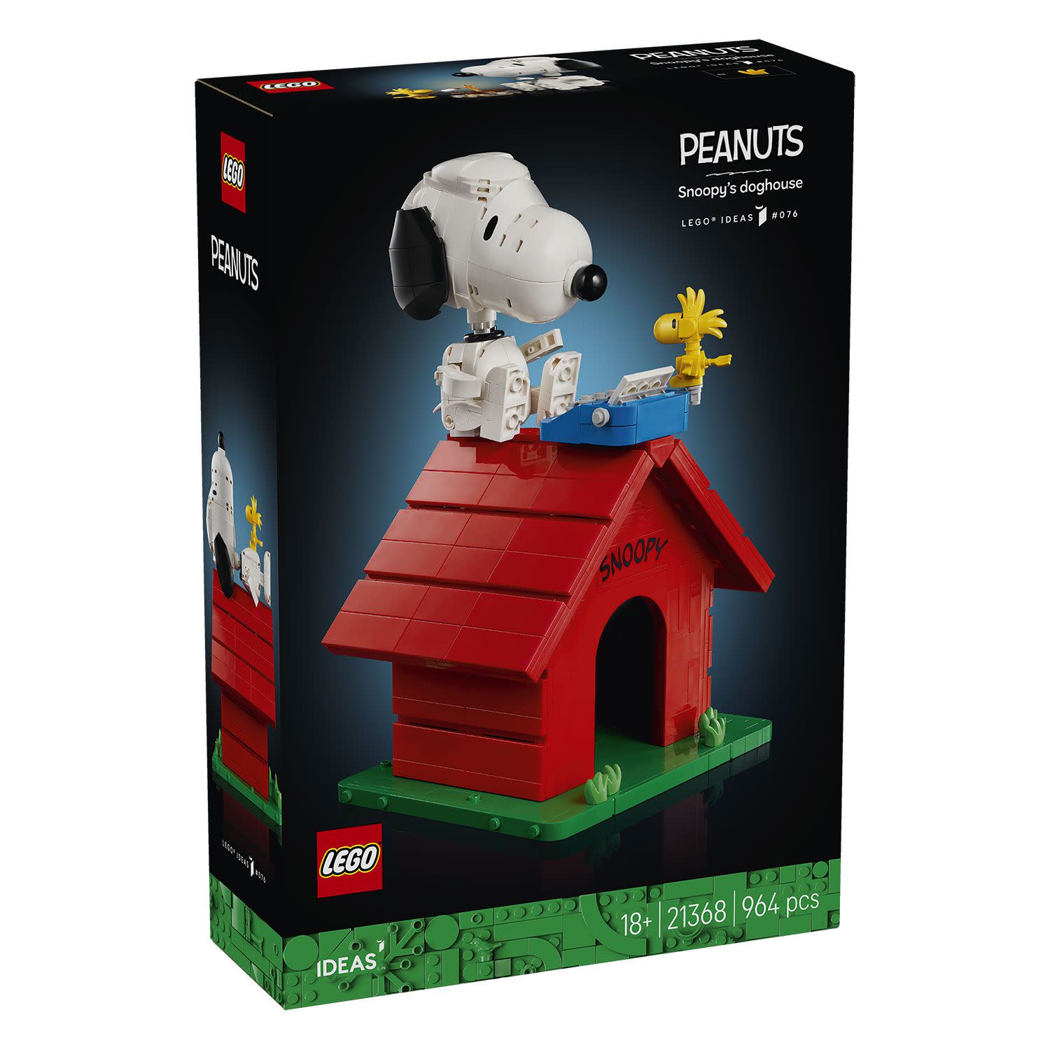 LEGO  Ideas Peanuts: Το Σκυλόσπιτο του Snoopy 21368