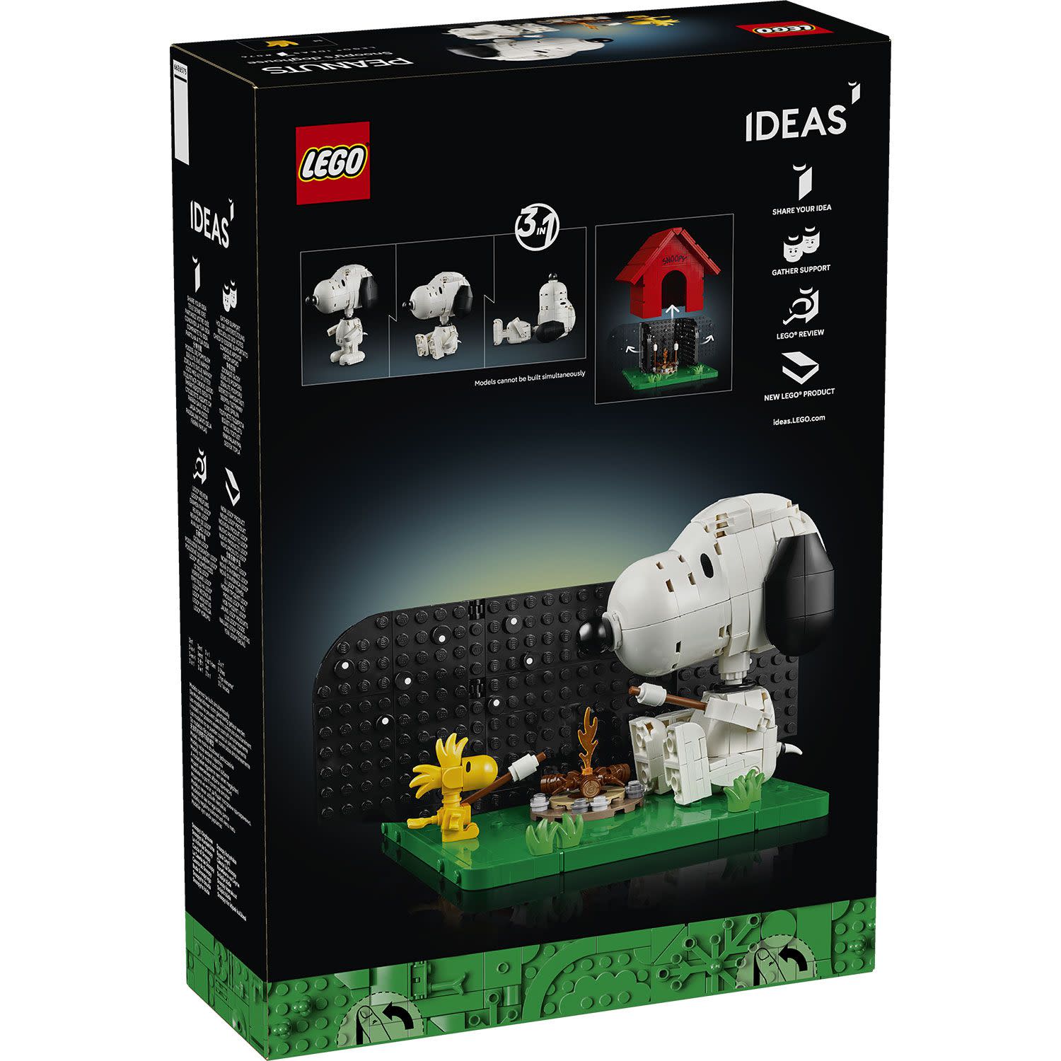 Κάνε κλικ για να δεις την εικόνα 5 του LEGO Ideas Peanuts: Το Σκυλόσπιτο του Snoopy 21368