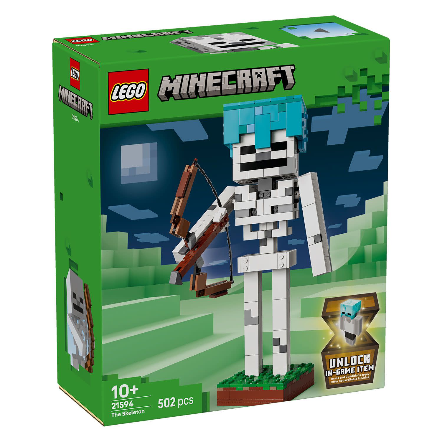 Εικόνα 1 του LEGO  Minecraft® Ο Σκελετός 21594