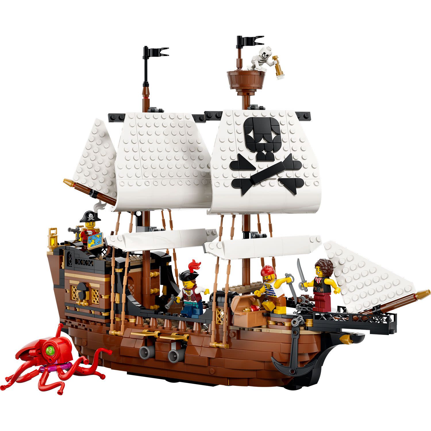 Κάνε κλικ για να δεις την εικόνα 2 του LEGO Creator 3 σε 1 Εμβληματικό Πειρατικό Πλοίο 31387