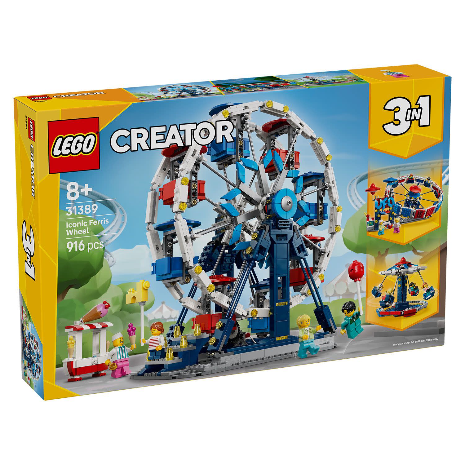 LEGO  Creator 3 σε 1 Εμβληματική Ρόδα του Λούνα Παρκ 31389