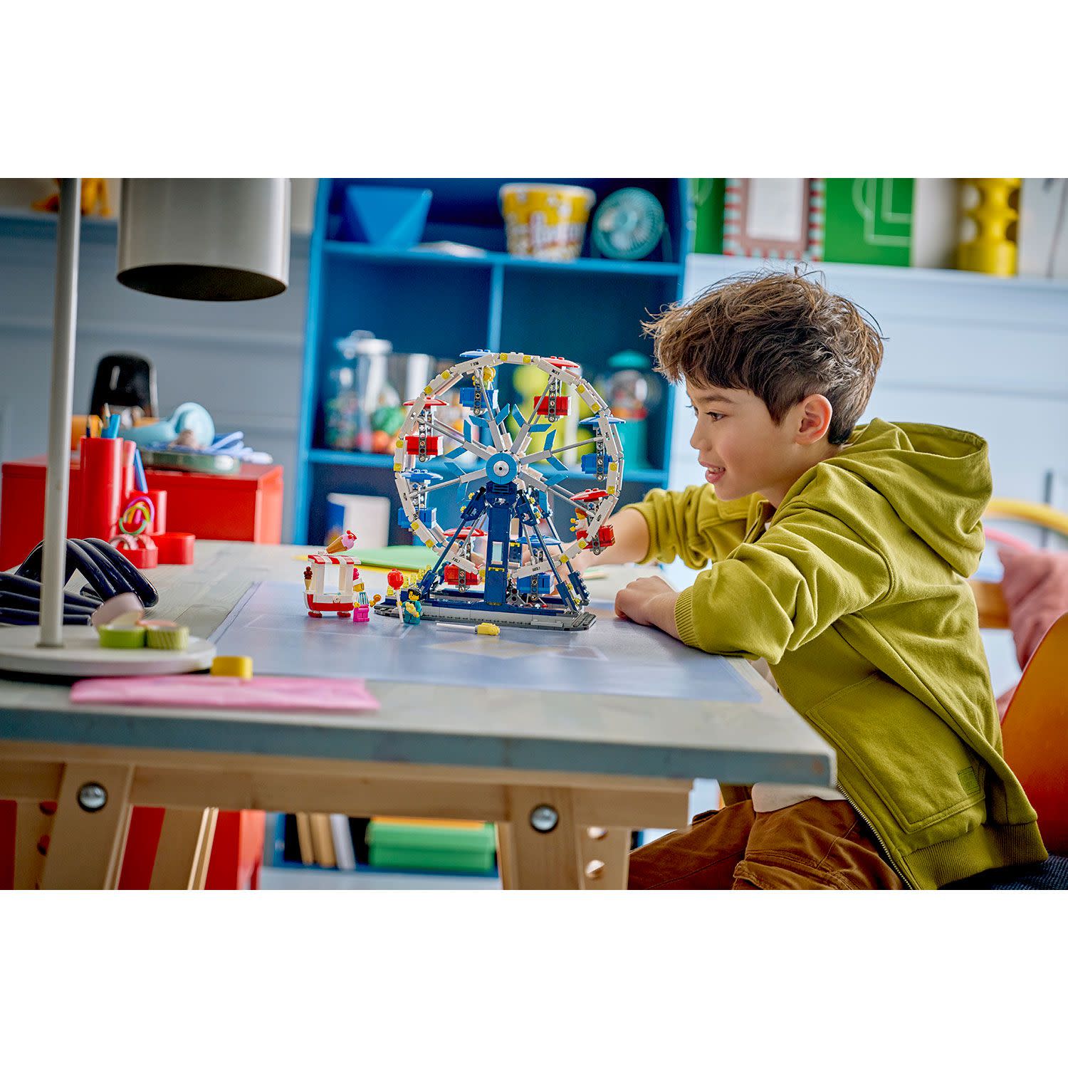 Κάνε κλικ για να δεις την εικόνα 3 του LEGO Creator 3 σε 1 Εμβληματική Ρόδα του Λούνα Παρκ 31389