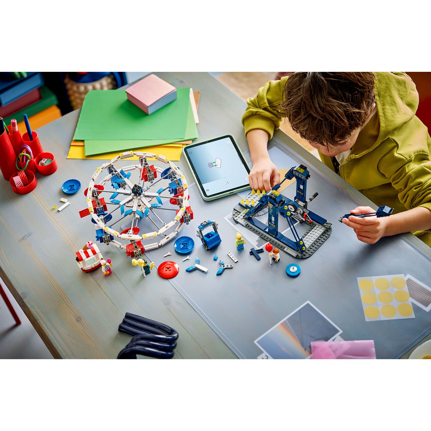 Κάνε κλικ για να δεις την εικόνα 4 του LEGO Creator 3 σε 1 Εμβληματική Ρόδα του Λούνα Παρκ 31389
