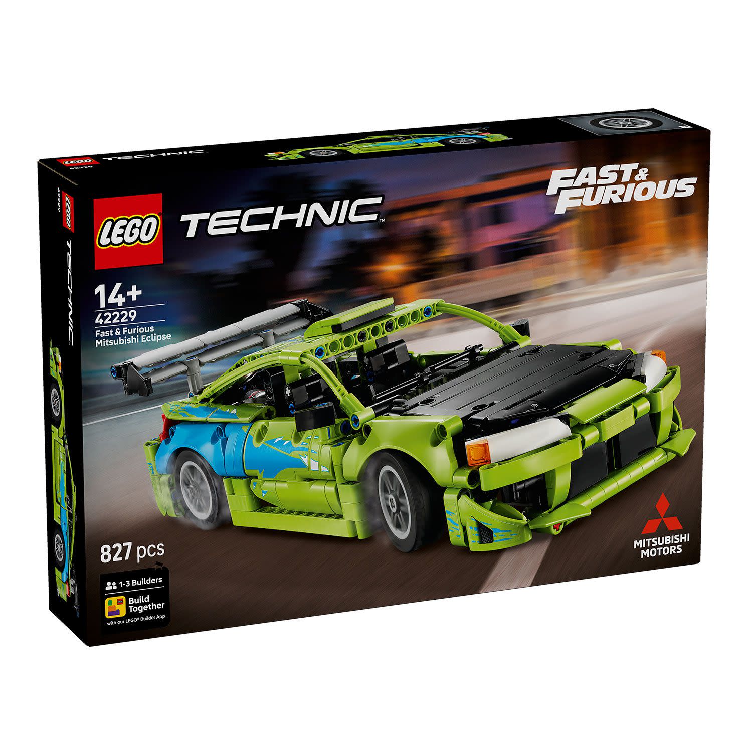 Εικόνα 1 του LEGO  Technic Fast and Furious Αυτοκίνητο Mitsubishi Eclipse 42229