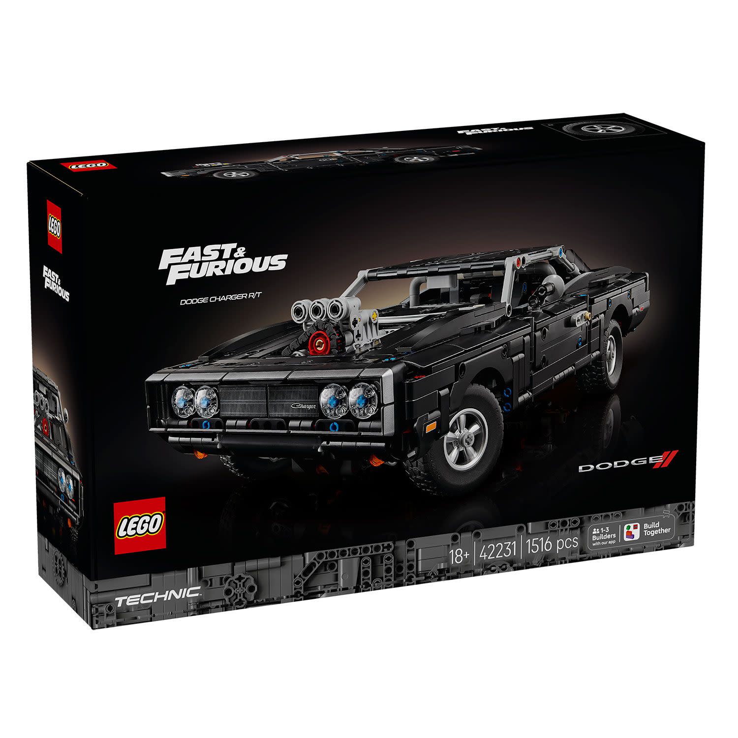 LEGO  Technic Fast and Furious Αυτοκίνητο Dodge Charger R/T 42231