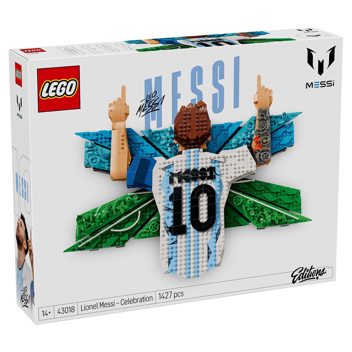 LEGO  Editions Lionel Messi – Πανηγυρισμός 43018