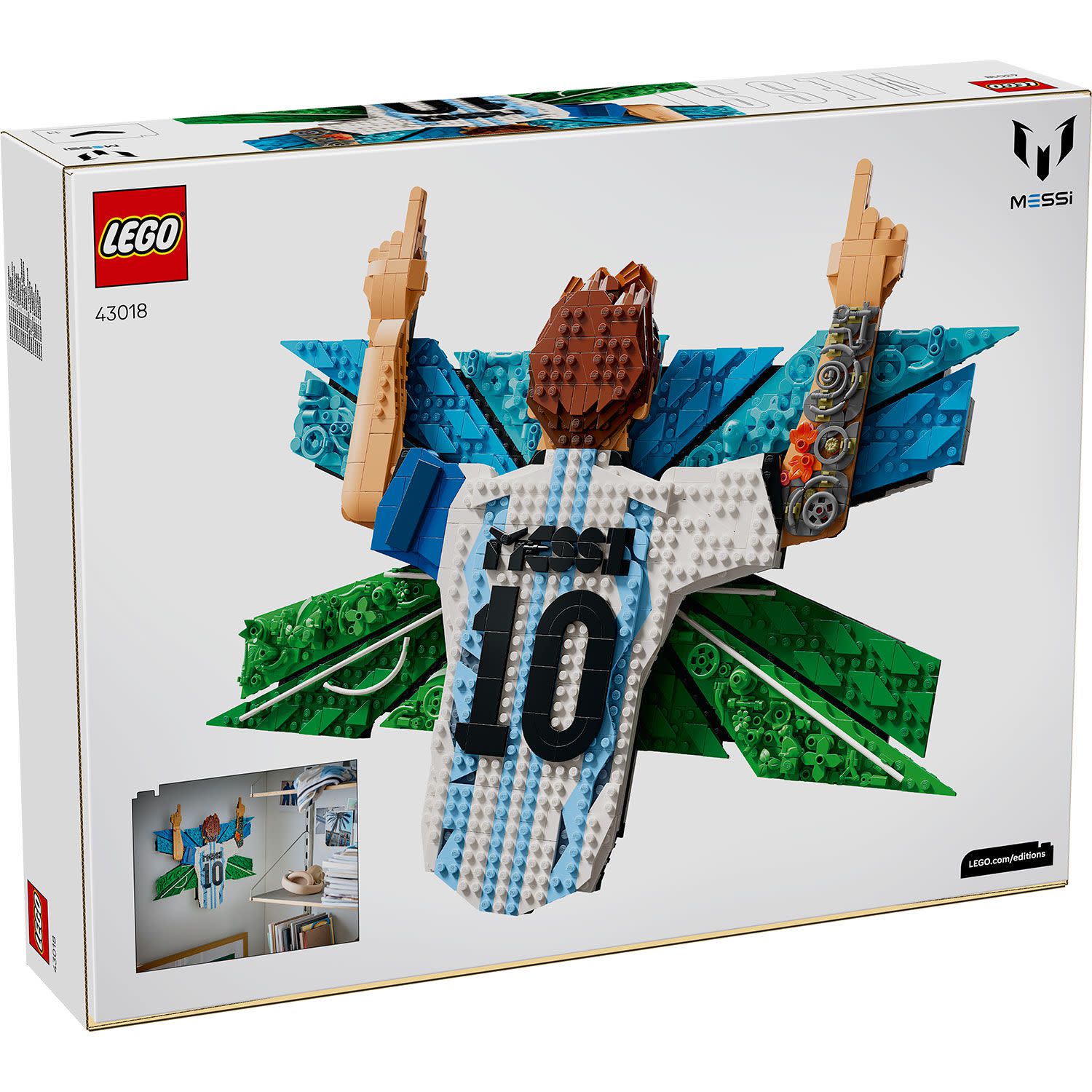 Εικόνα 5 του LEGO  Editions Lionel Messi – Πανηγυρισμός 43018