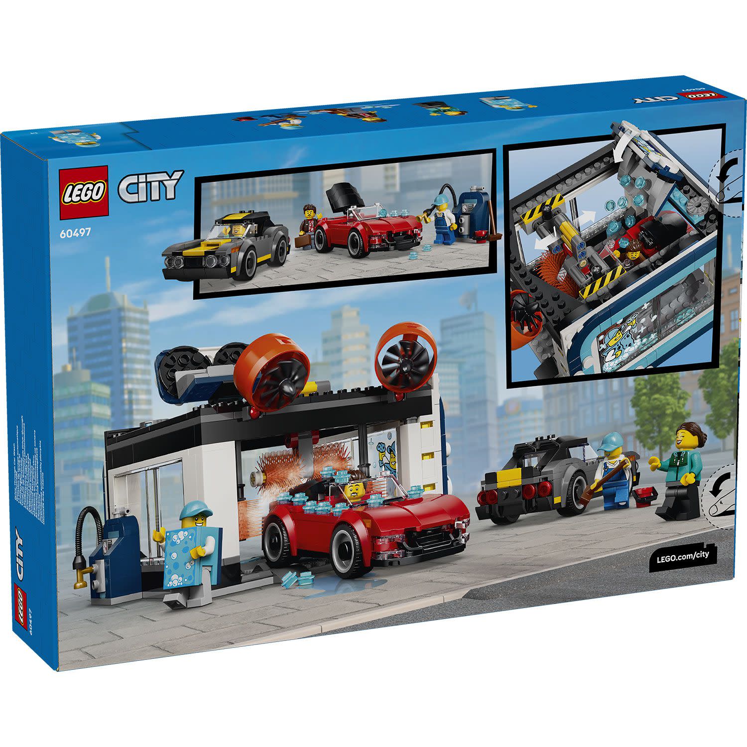 Εικόνα 5 του LEGO  City Πλυντήριο Αυτοκινήτων Drive-through 60497
