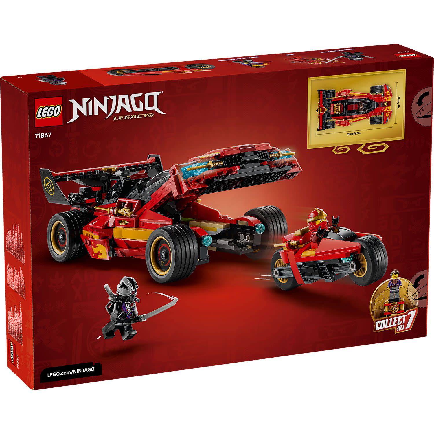 Εικόνα 6 του LEGO  NINJAGO® Εφόρμηση X-1 Νίντζα 15η Επέτειος 71867