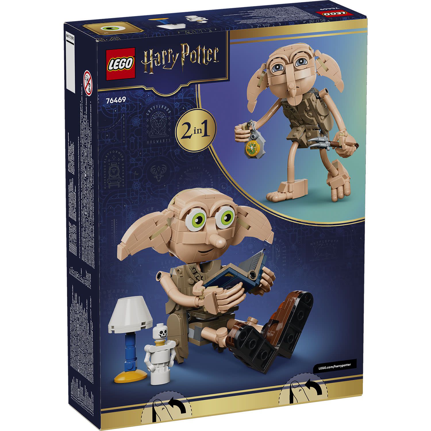 Κάνε κλικ για να δεις την εικόνα 5 του LEGO Harry Potter™ Ντόμπι, το Ελεύθερο Ξωτικό 76469