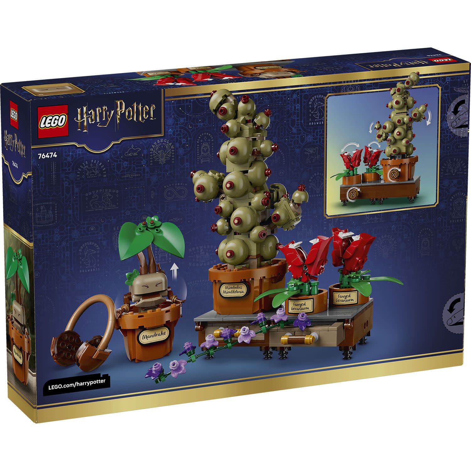 Κάνε κλικ για να δεις την εικόνα 5 του LEGO Harry Potter™ Φυτά Μαθήματος Βοτανολογίας του Χόγκουαρτς 76474