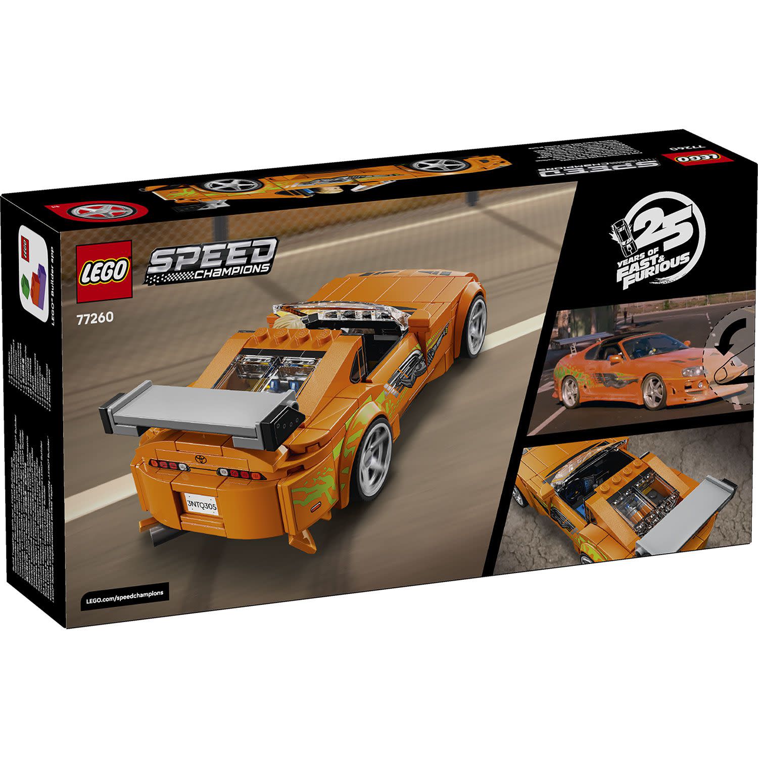 Εικόνα 5 του LEGO  Speed Champions The Fast and The Furious Toyota Supra MK4 77260