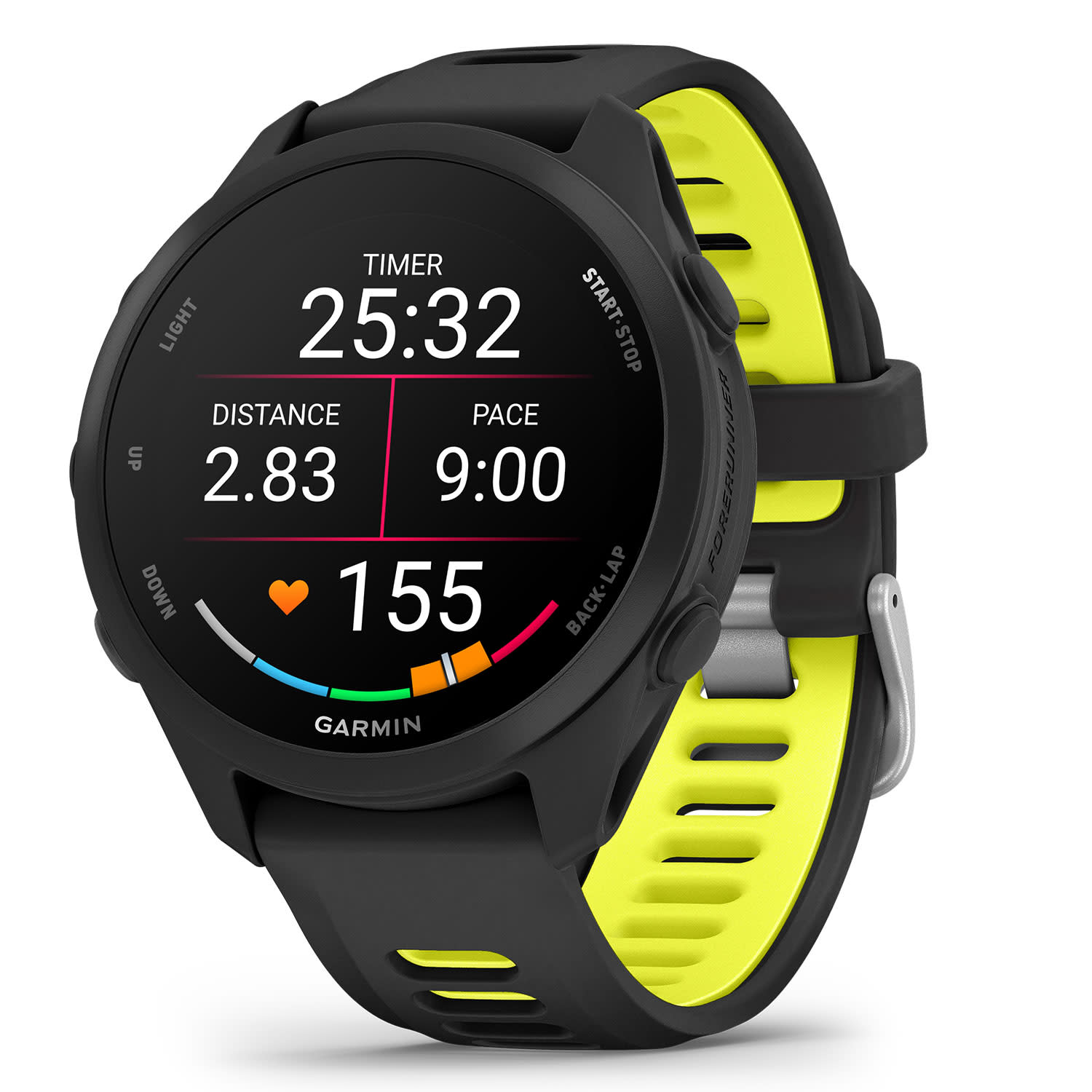 Εικόνα 2 του Garmin Forerunner 170 Music Black Yellow