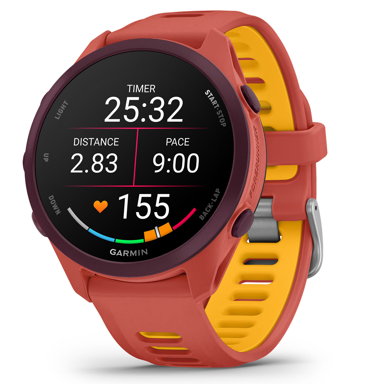 Εικόνα 2 του Garmin Forerunner 170 Music Red Pink Man