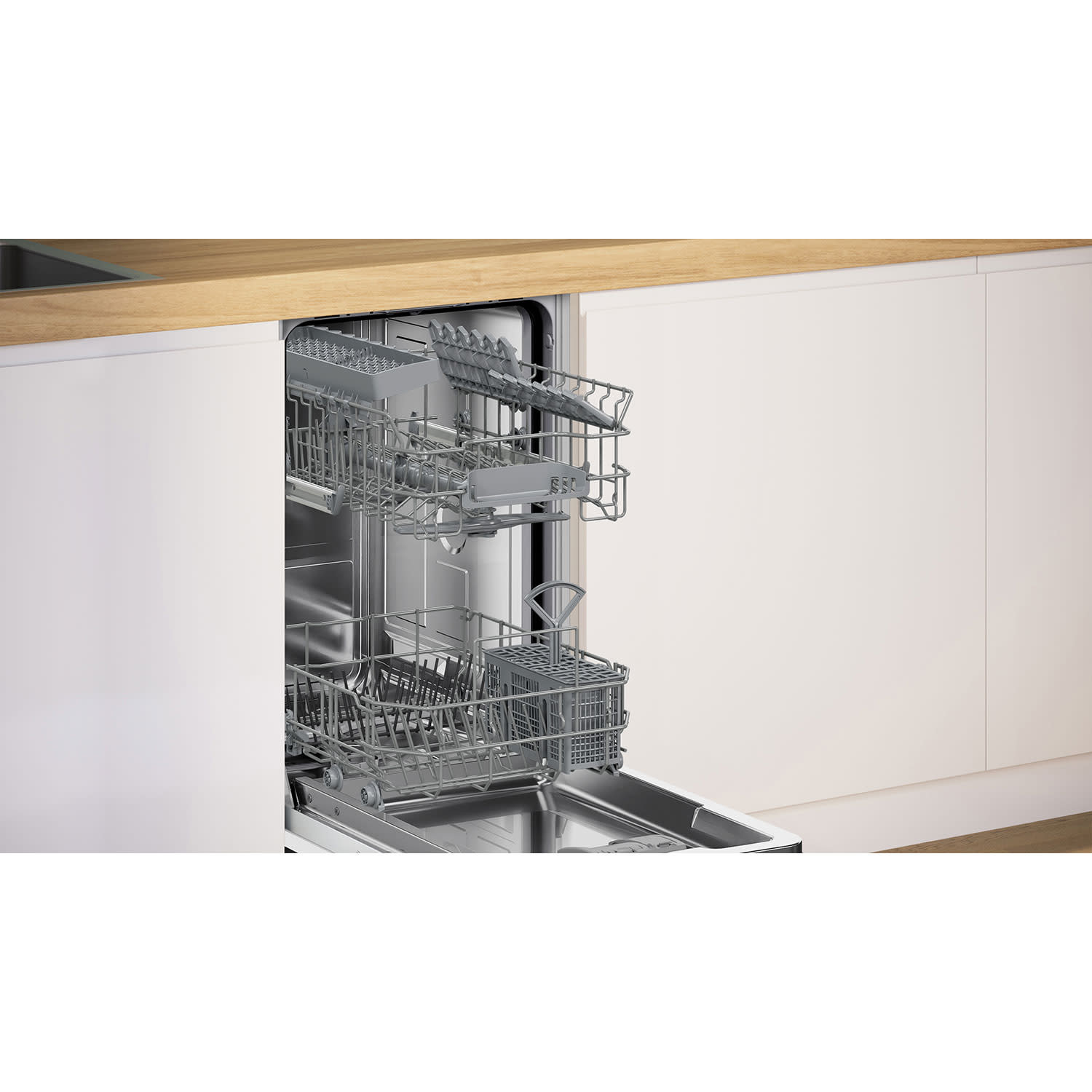 Κάνε κλικ για να δεις την εικόνα 4 του Bosch SPI2HKS02E Πλυντήριο Πιάτων Εντοιχιζόμενο 44,80 cm