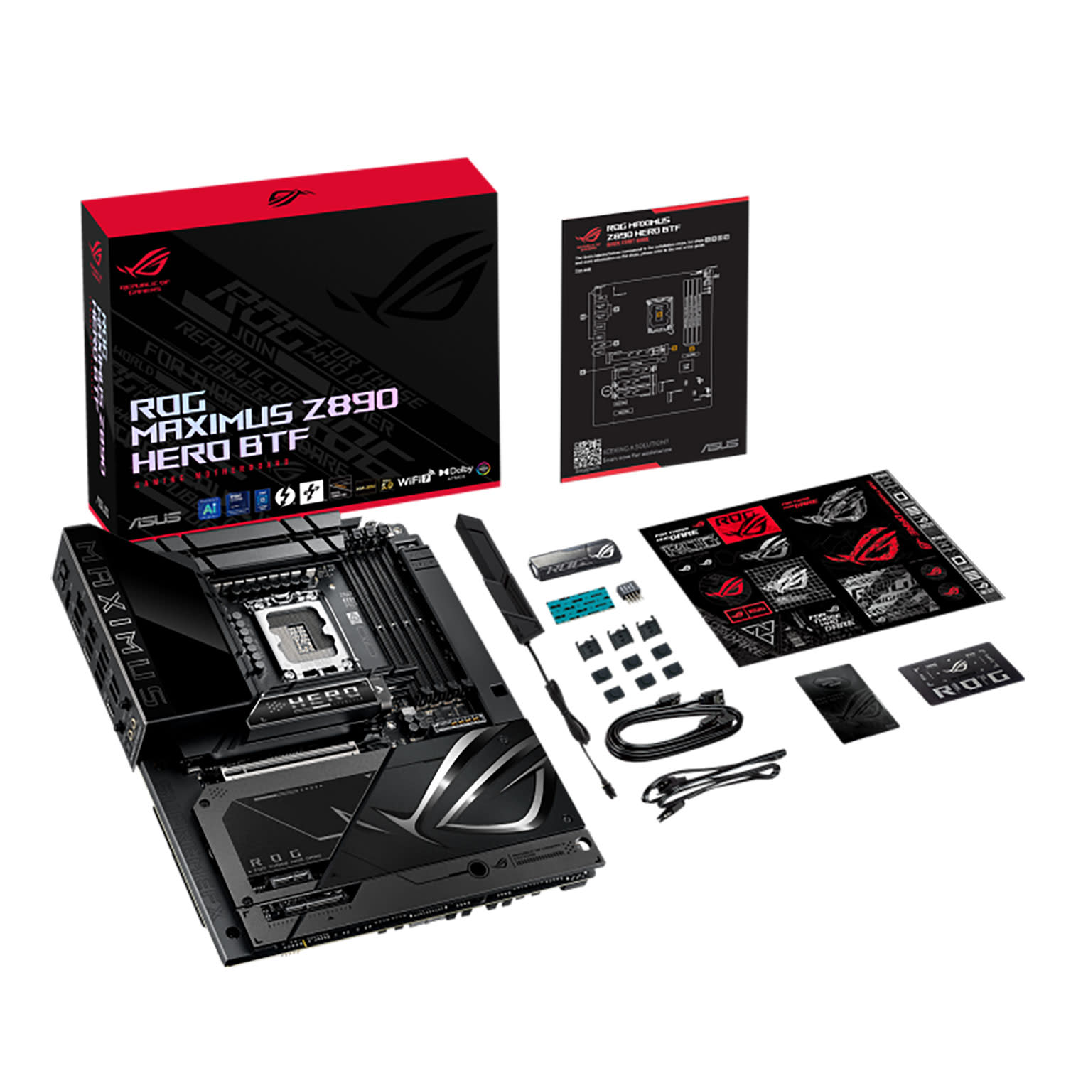 Κάνε κλικ για να δεις την εικόνα 6 του Asus Motherboard Z890 ROG MAXIMUS HERO BTF (Z890/1851/DDR5)