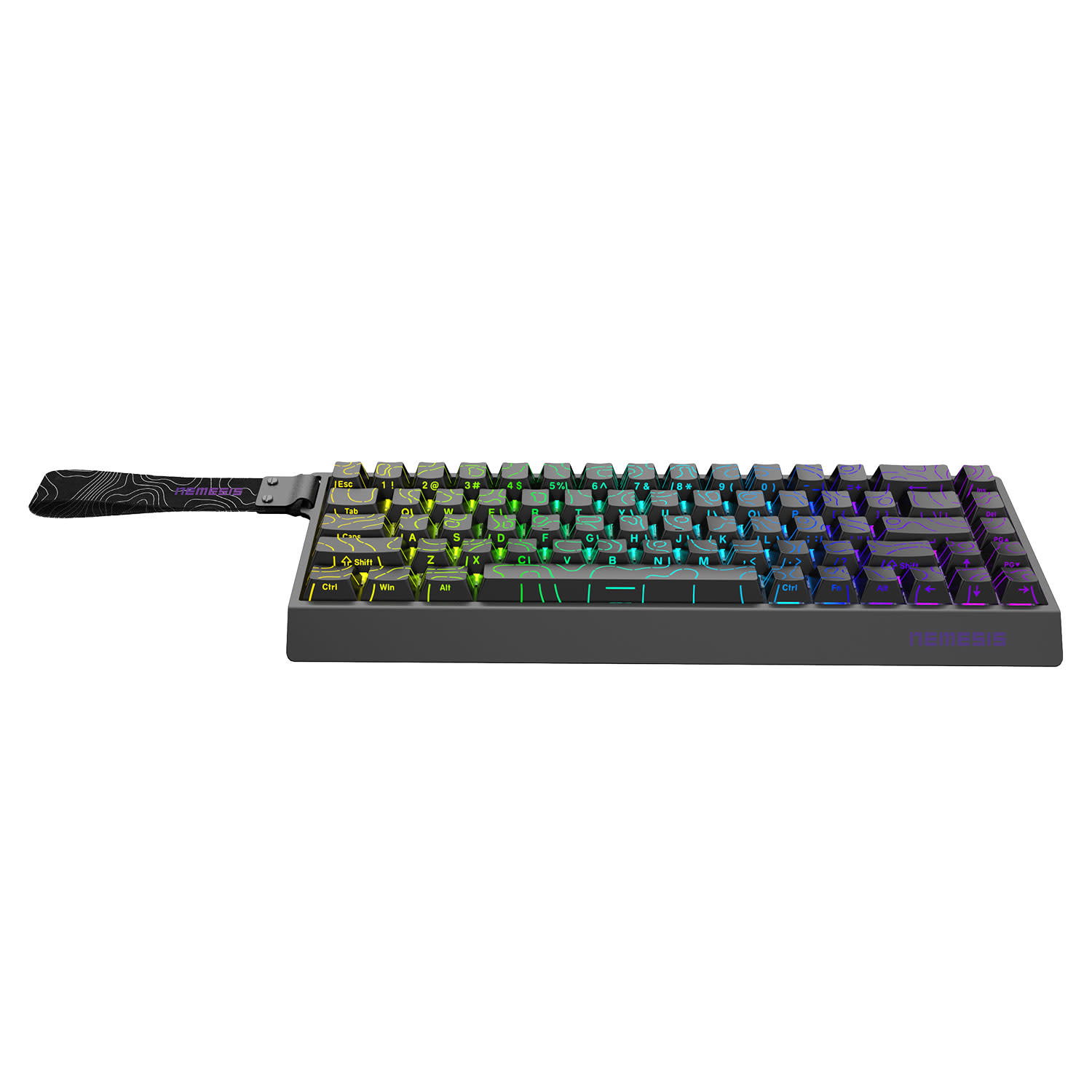 Κάνε κλικ για να δεις την εικόνα 3 του Turbo-X Nemesis 8K Gaming Πληκτρολόγιο NK68 με Magnetic Διακόπτες