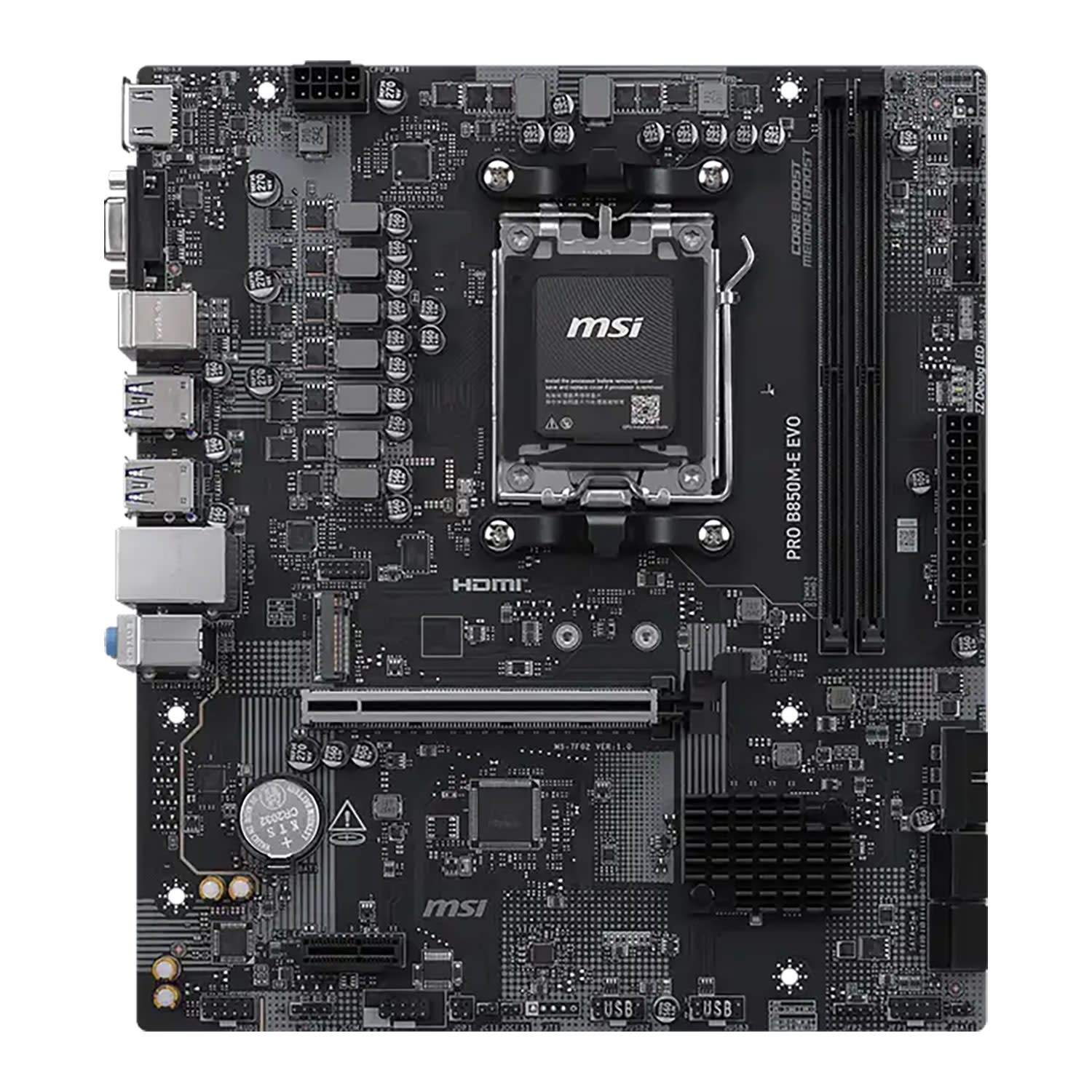 Εικόνα 2 του MSI Motherboard B850M E EVO (Β850/AM5/DDR5)