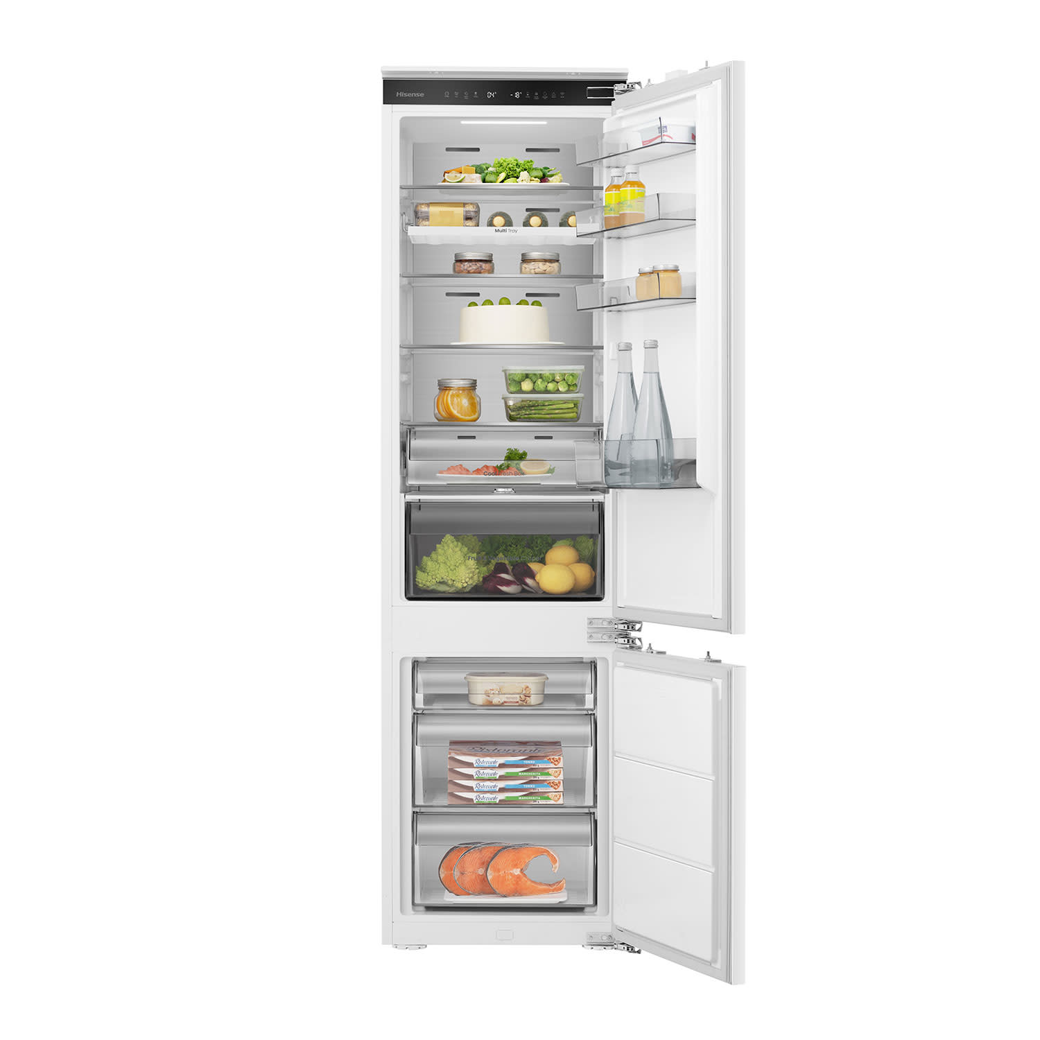 Κάνε κλικ για να δεις την εικόνα 3 του Hisense RB3B280SAWE Ψυγειοκαταψύκτης