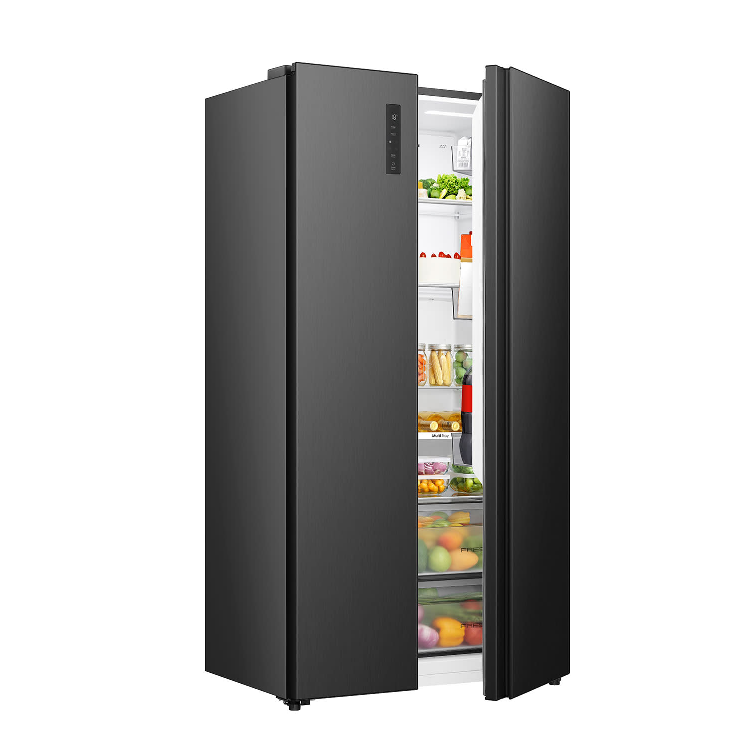 Εικόνα 7 του Hisense RS3P558NEFE Ντουλάπα Black