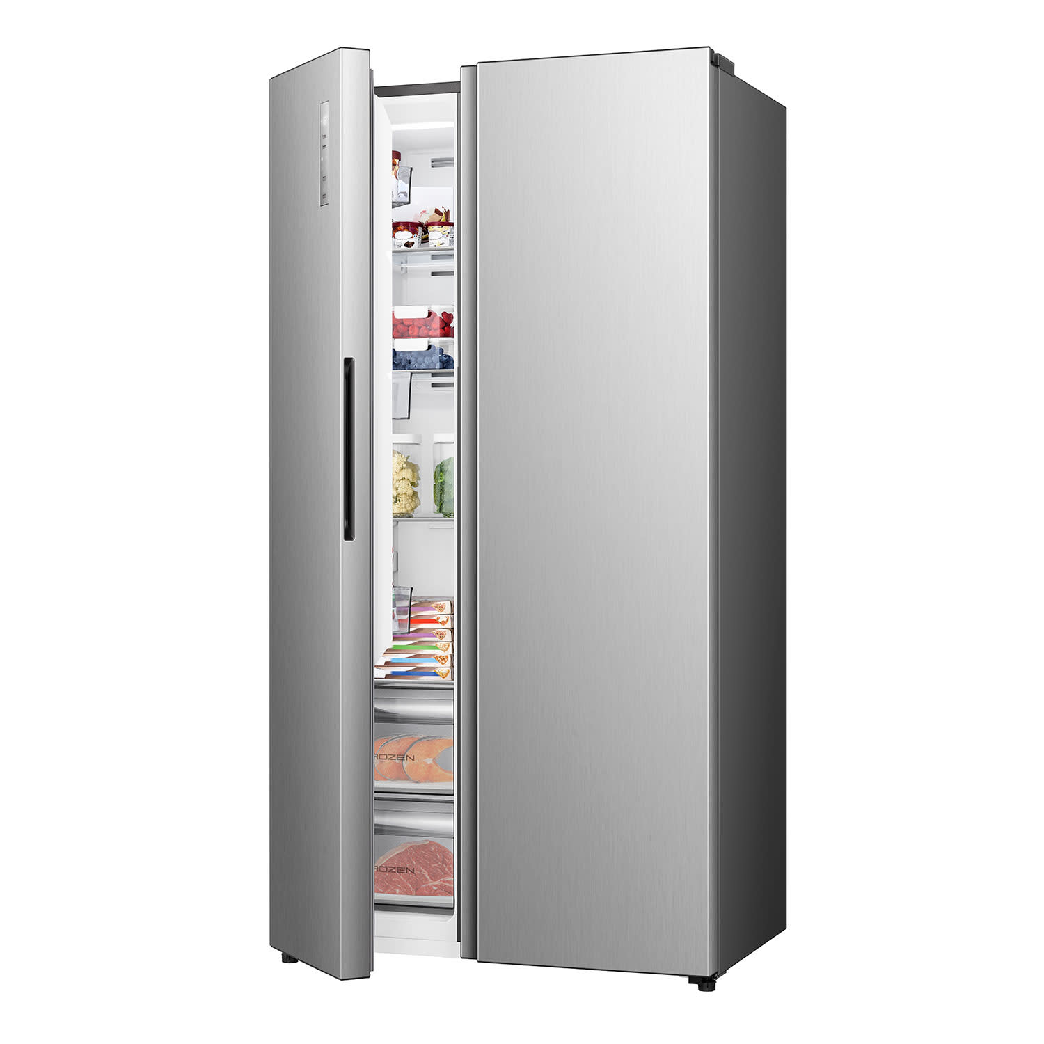 Εικόνα 4 του Hisense RS3P558NEIE Ντουλάπα Inox