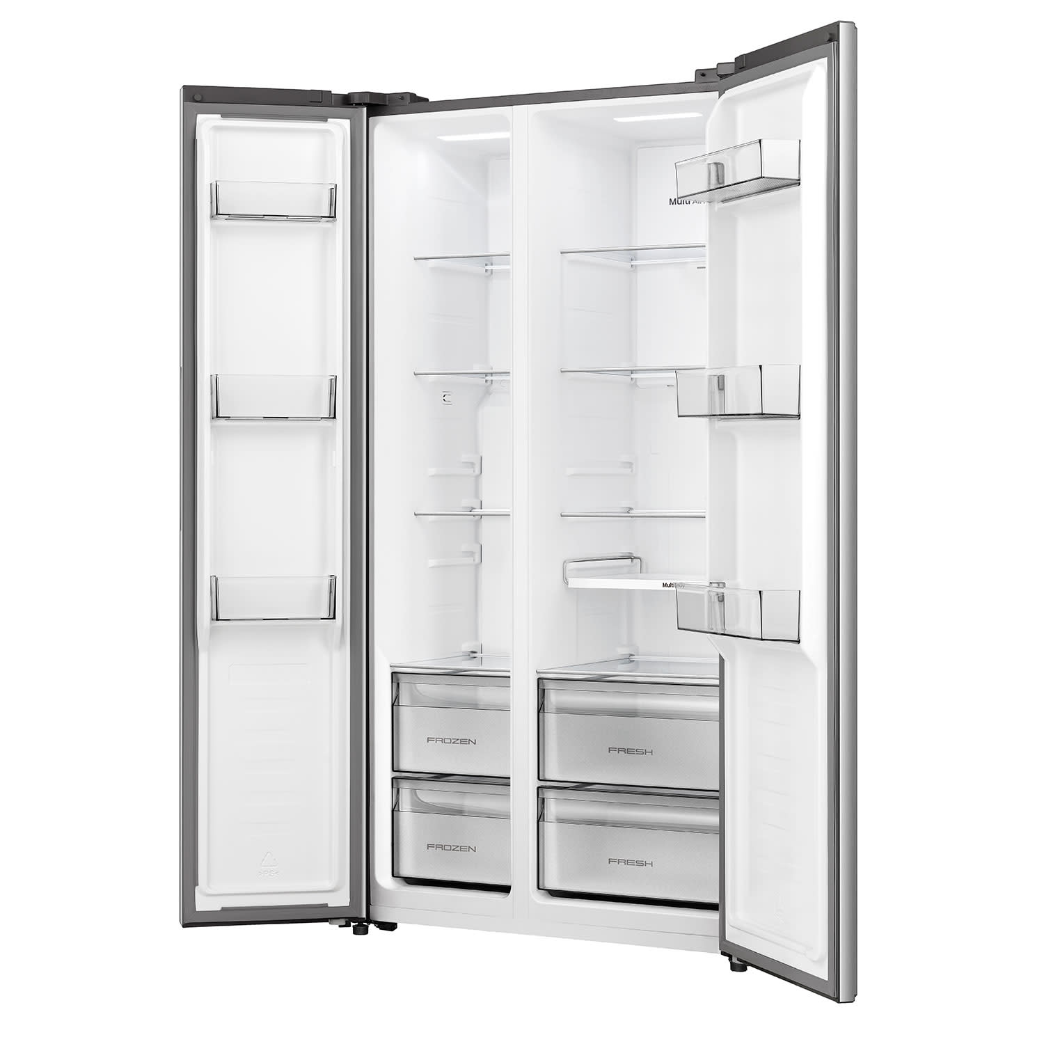 Εικόνα 8 του Hisense RS3P558NEIE Ντουλάπα Inox