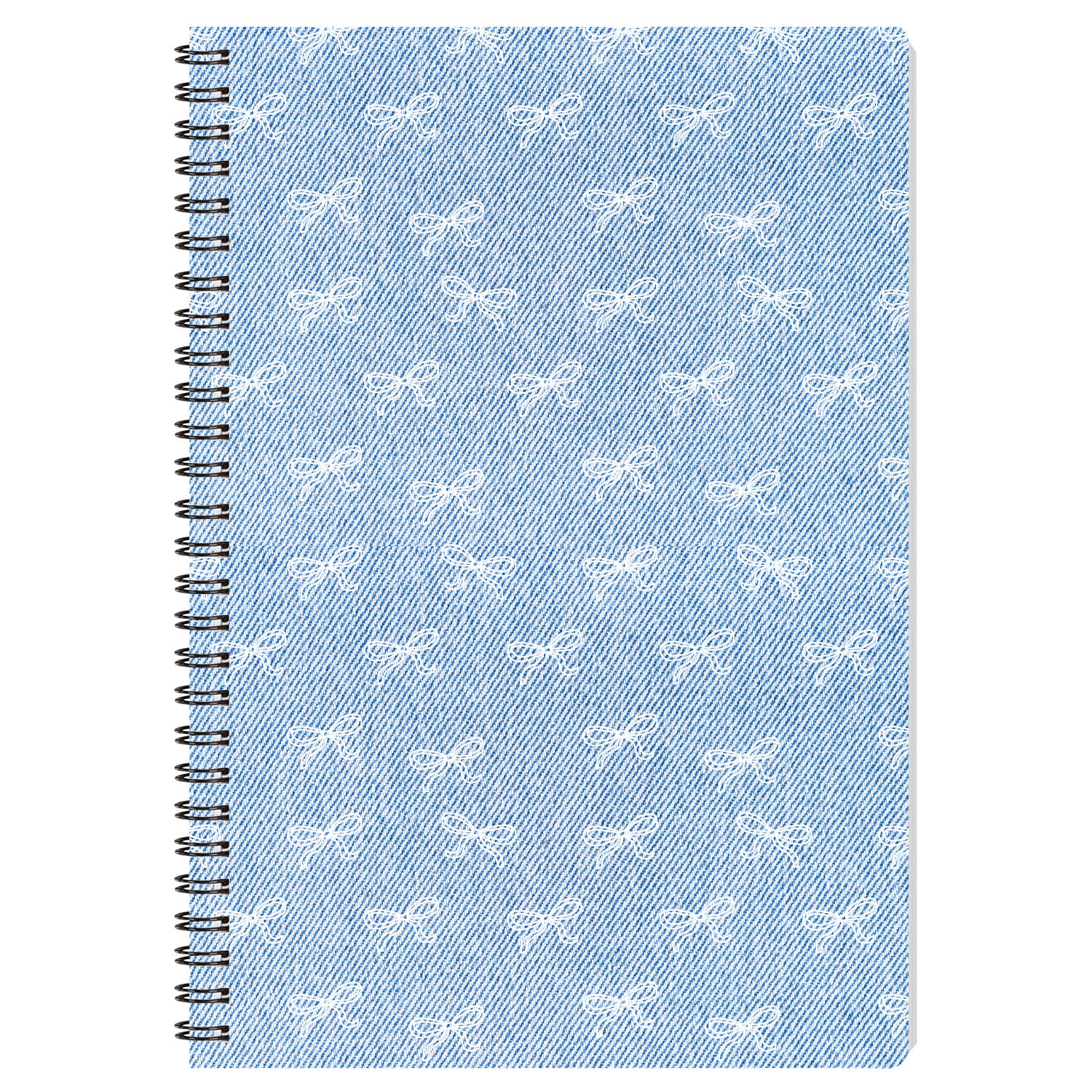 Sentio Τετράδιο Σπιράλ 17X25 Denim 80 Φύλλα