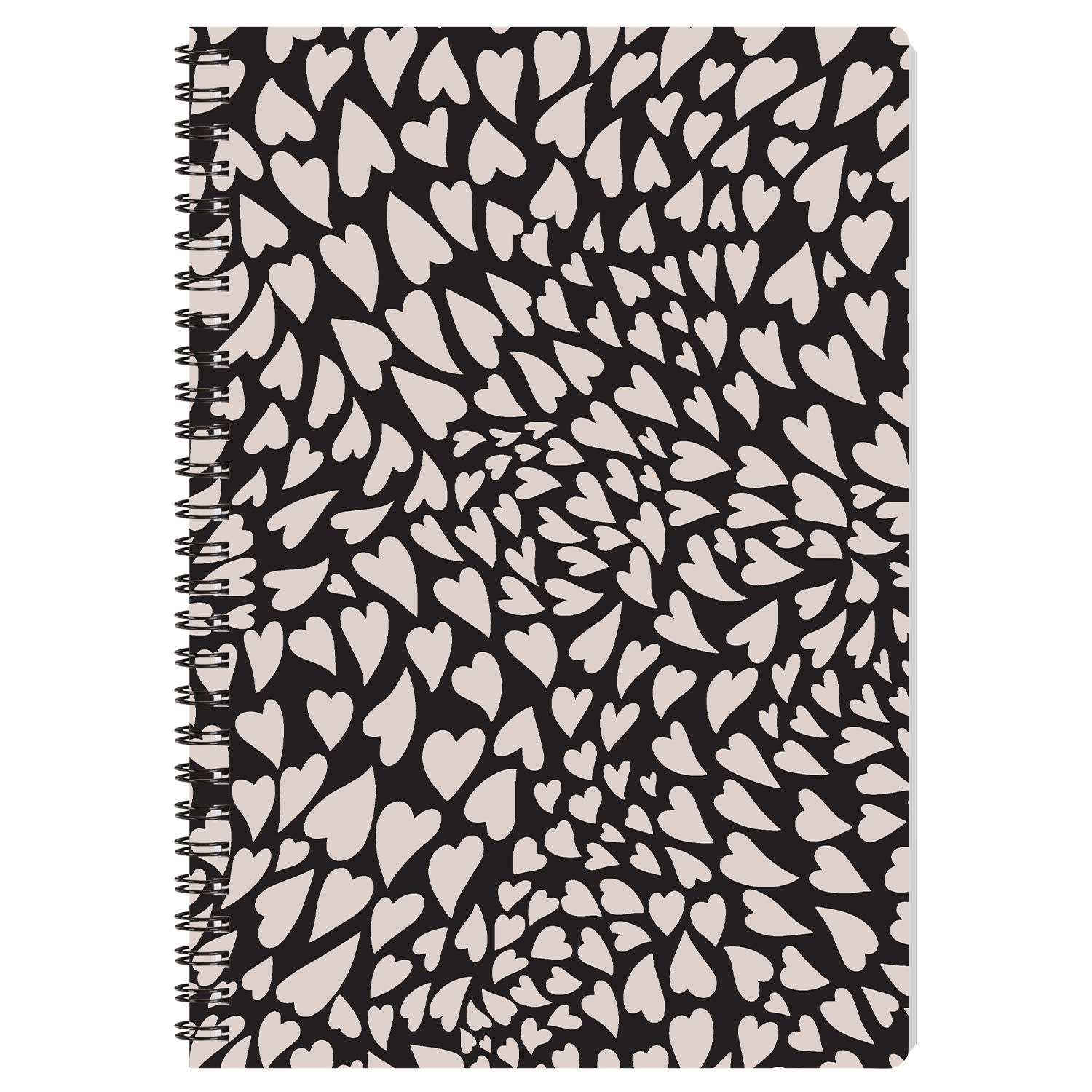 Sentio Τετράδιο Σπιράλ 17X25 Camo Hearts 80 Φύλλα