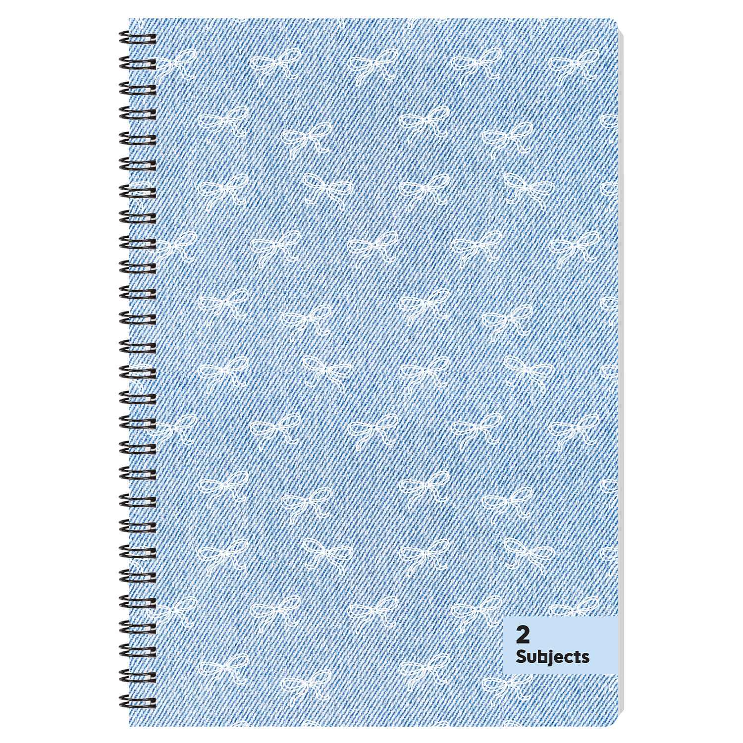 Sentio Τετράδιο Σπιράλ 17X25 2 Θεμάτων Denim 70 Φύλλα