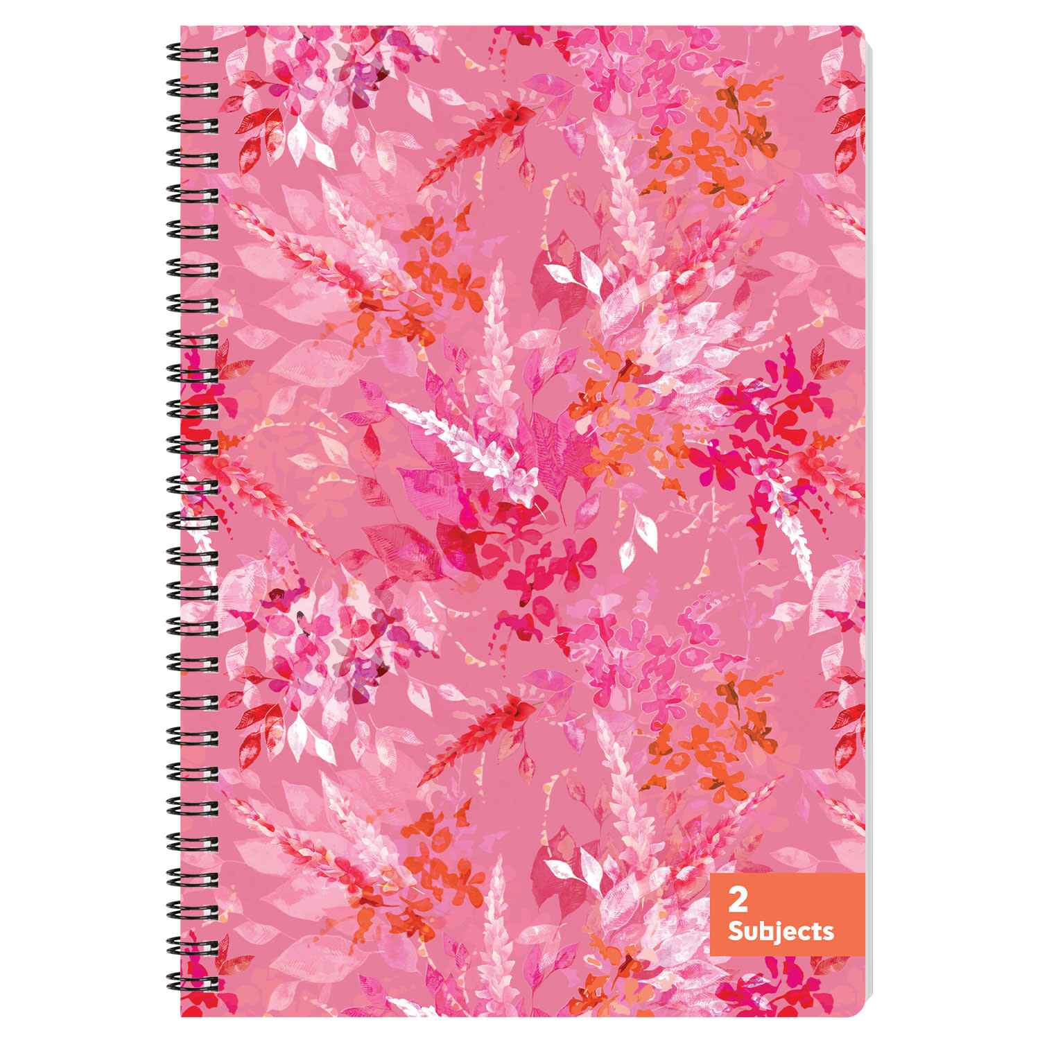 Sentio Τετράδιο Σπιραλ 17X25 2 Θεμάτων Pink Flowers 70 Φύλλα